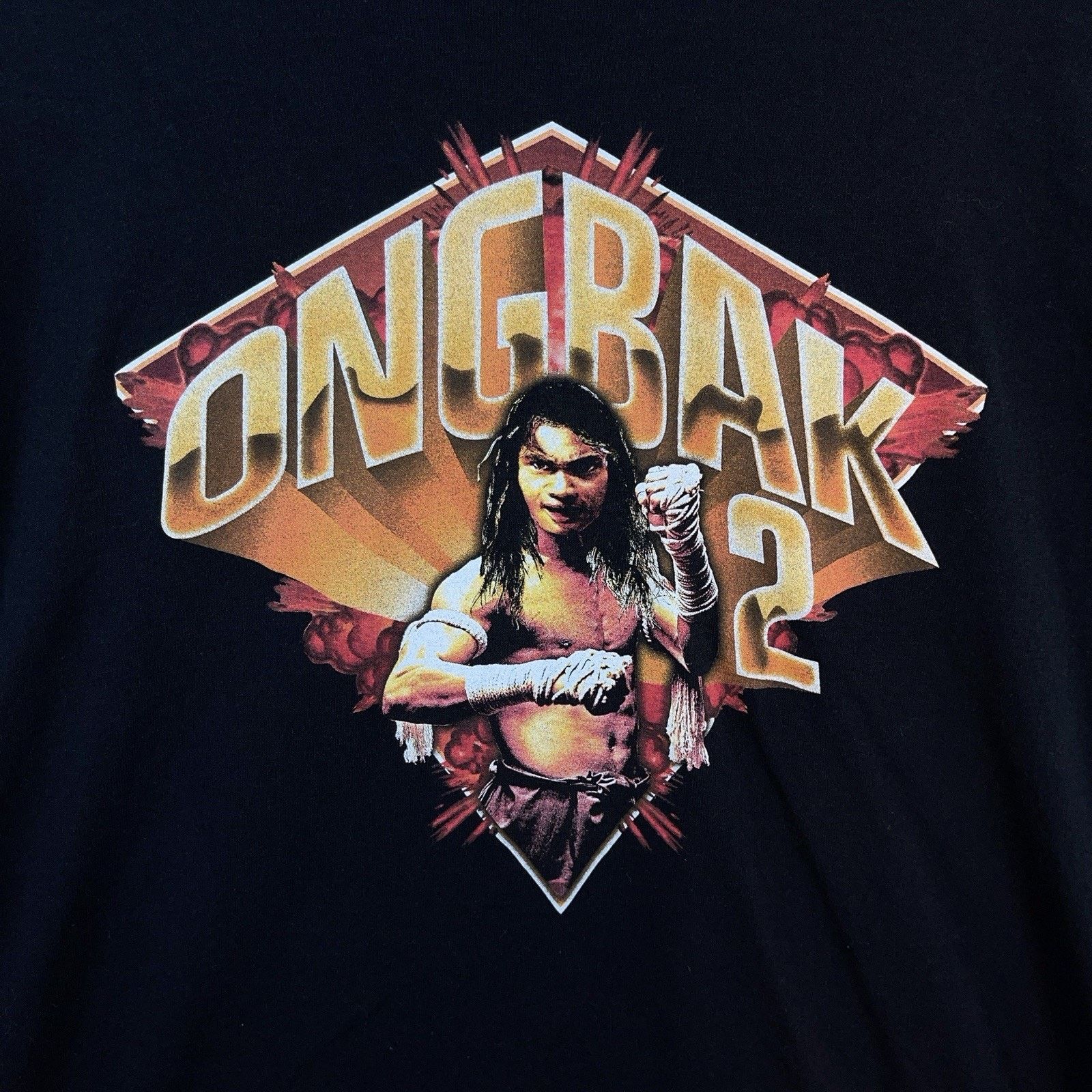Anvil Vintage 2008 Ong Bak 2 Promo Tee Tony Jaa Martial Arts XL Size US XL / EU 56 / 4 - 2 Thumbnail
