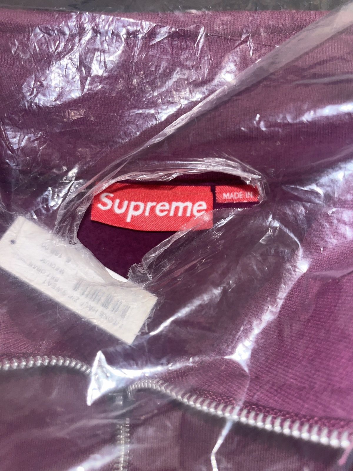 Supreme Supreme 2-Tone Half Zip Sweatshirt FW17 Size US M / EU 48-50 / 2 - 3 Thumbnail