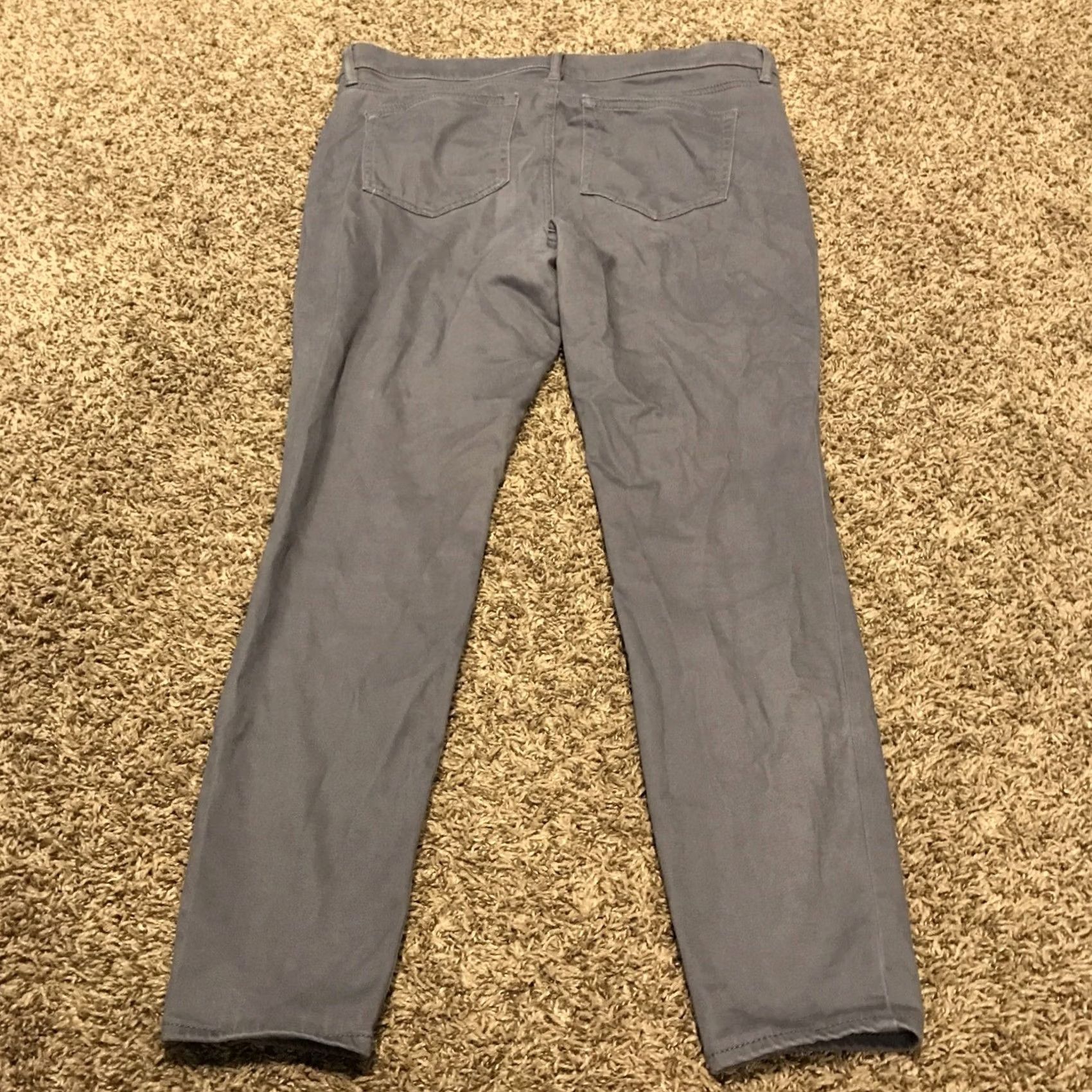 Loft Loft Jegging Womens 8 Gray brand size cotton blend jeggings stretch B20 Size 30" / US 8 / IT 44 - 4 Thumbnail