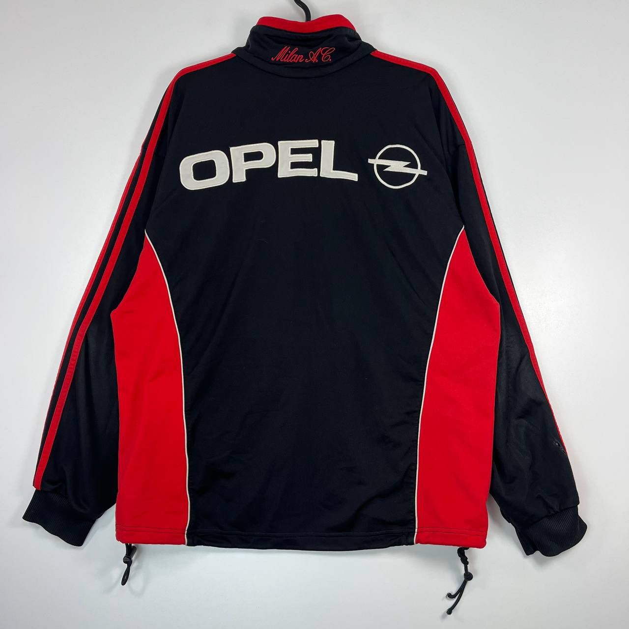 Adidas Adidas Ac Milan Opel 90s Full Zip Track Jacket Size M Size US M / EU 48-50 / 2 - 12 Thumbnail