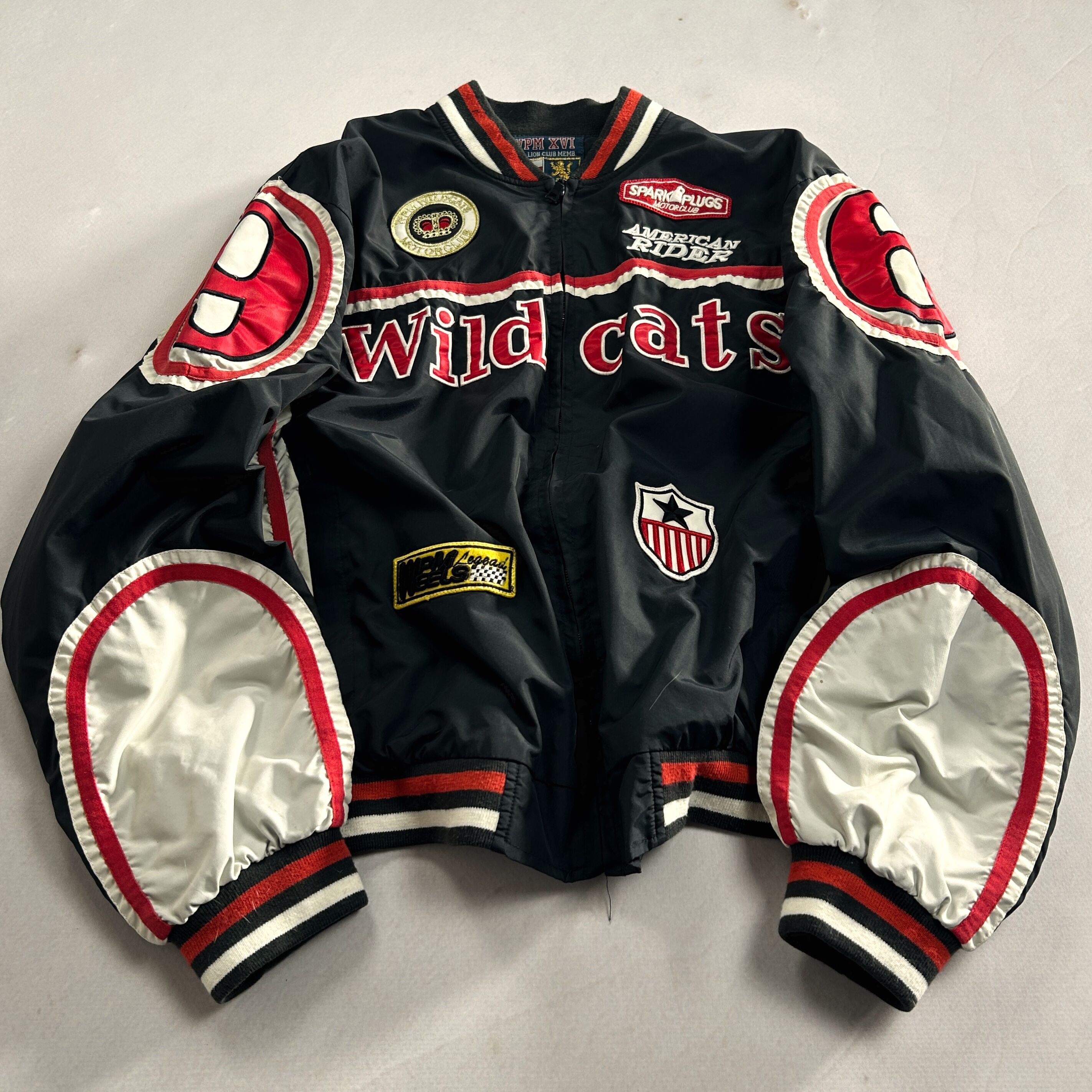 Yohji Yamamoto Wildcats Racing Jacket Cropped Varsity Style Y2K Streetwear Size US L / EU 52-54 / 3 - 3 Thumbnail