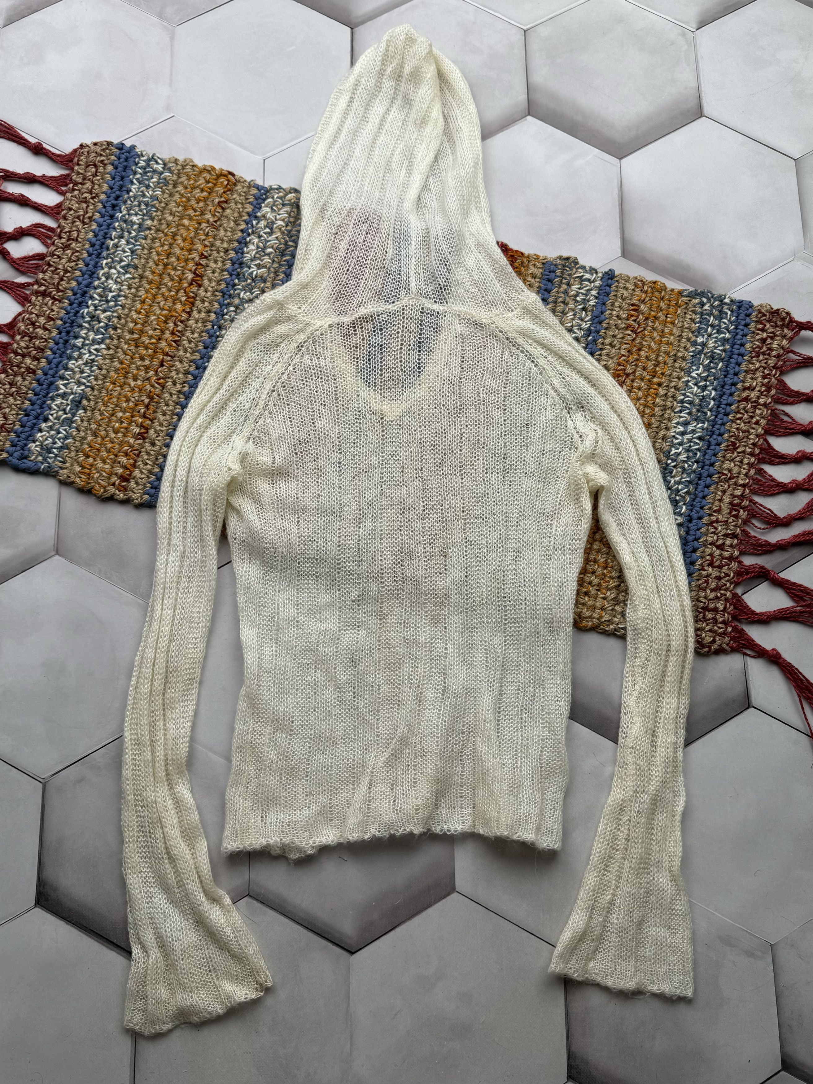 Vintage Vintage Mesh Hoodie Size M / US 6-8 / IT 42-44 - 6 Thumbnail