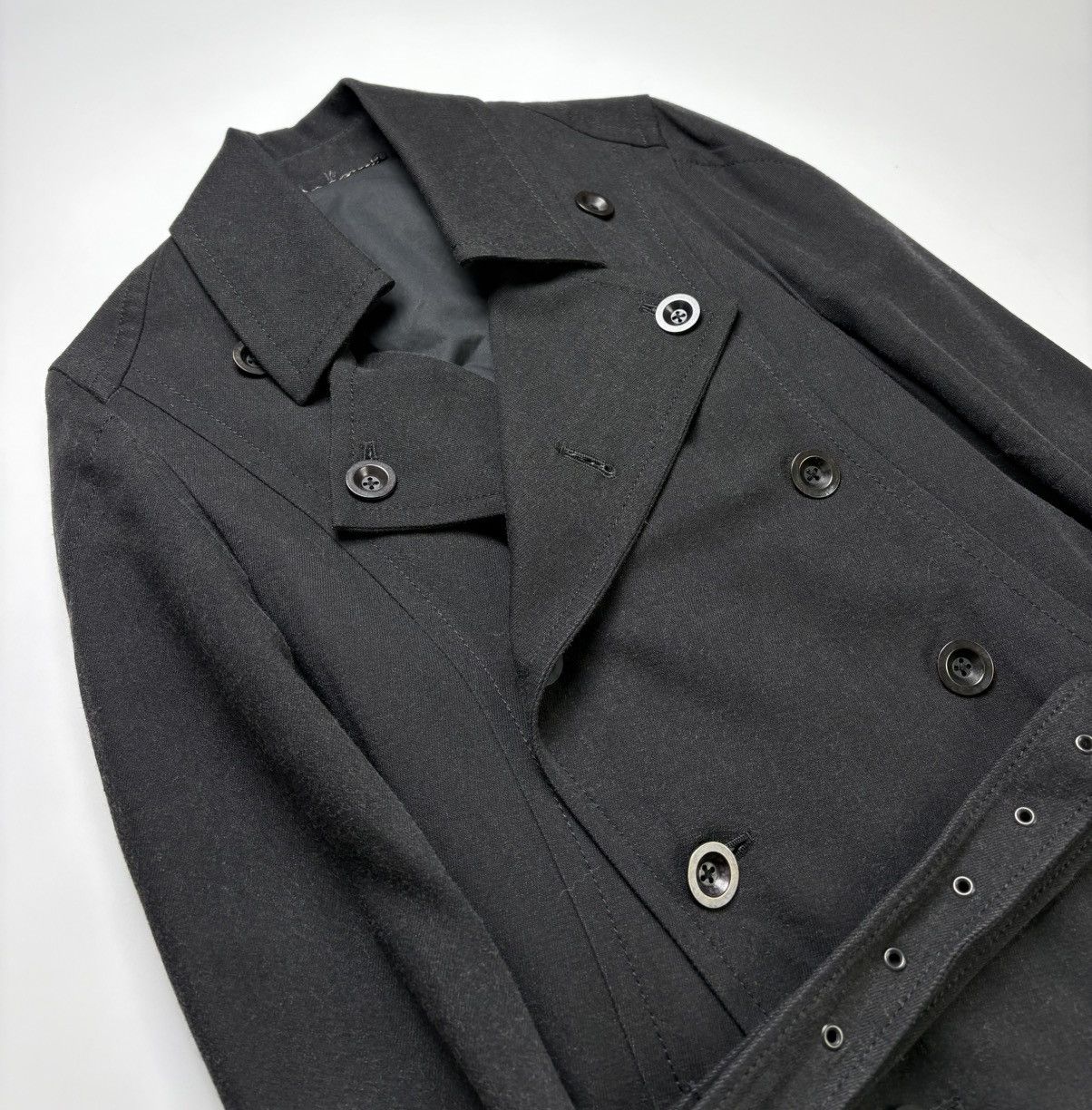 The Viridi-anne F/W 2008 The Viridi-Anne Wool Trench Coat Size US M / EU 48-50 / 2 - 2 Thumbnail