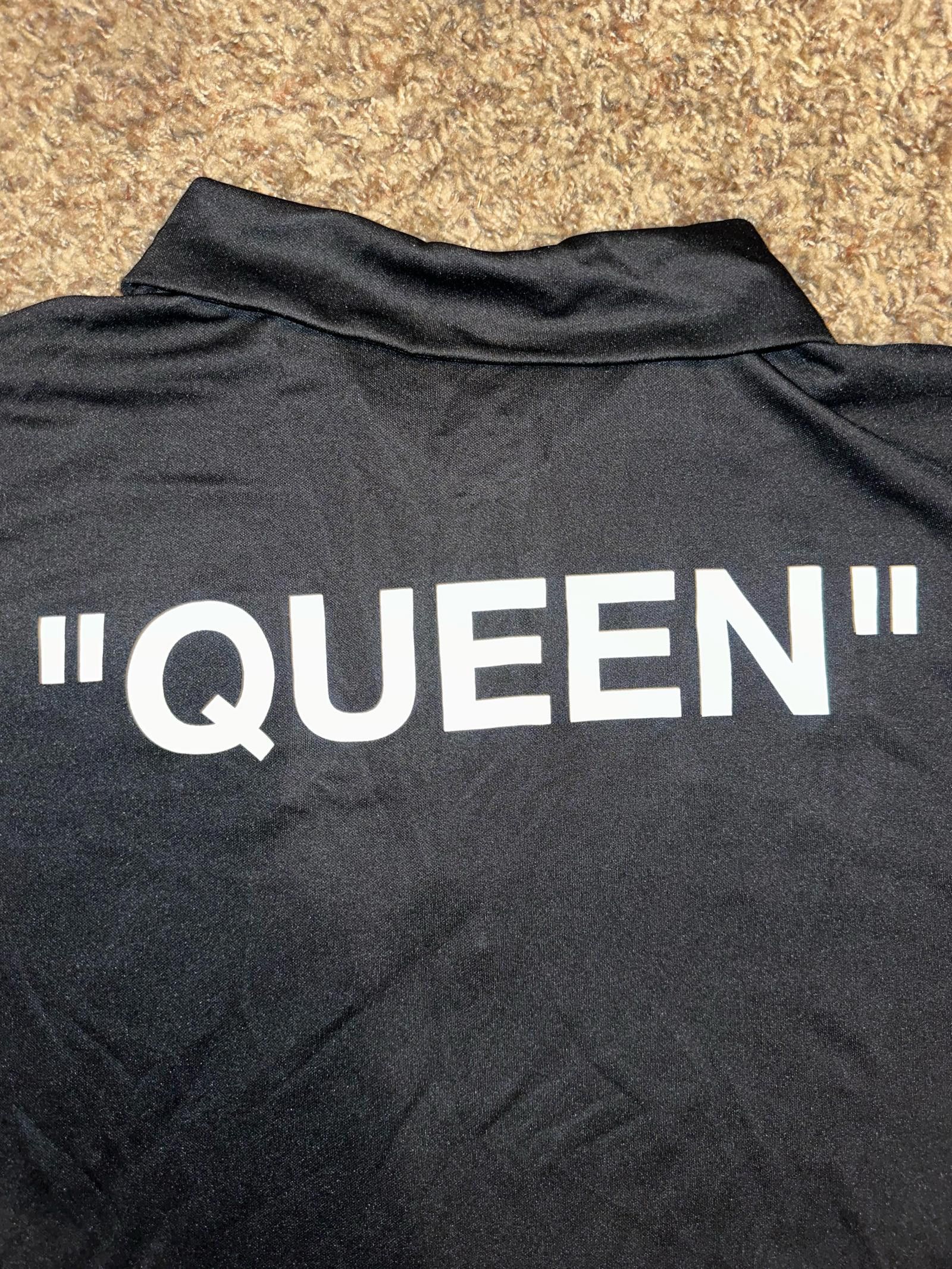 Nike Nike Women’s Off White Virgil Abloh Serena Williams Tennis Polo Shirt Size L / US 10 / IT 46 - 6 Thumbnail