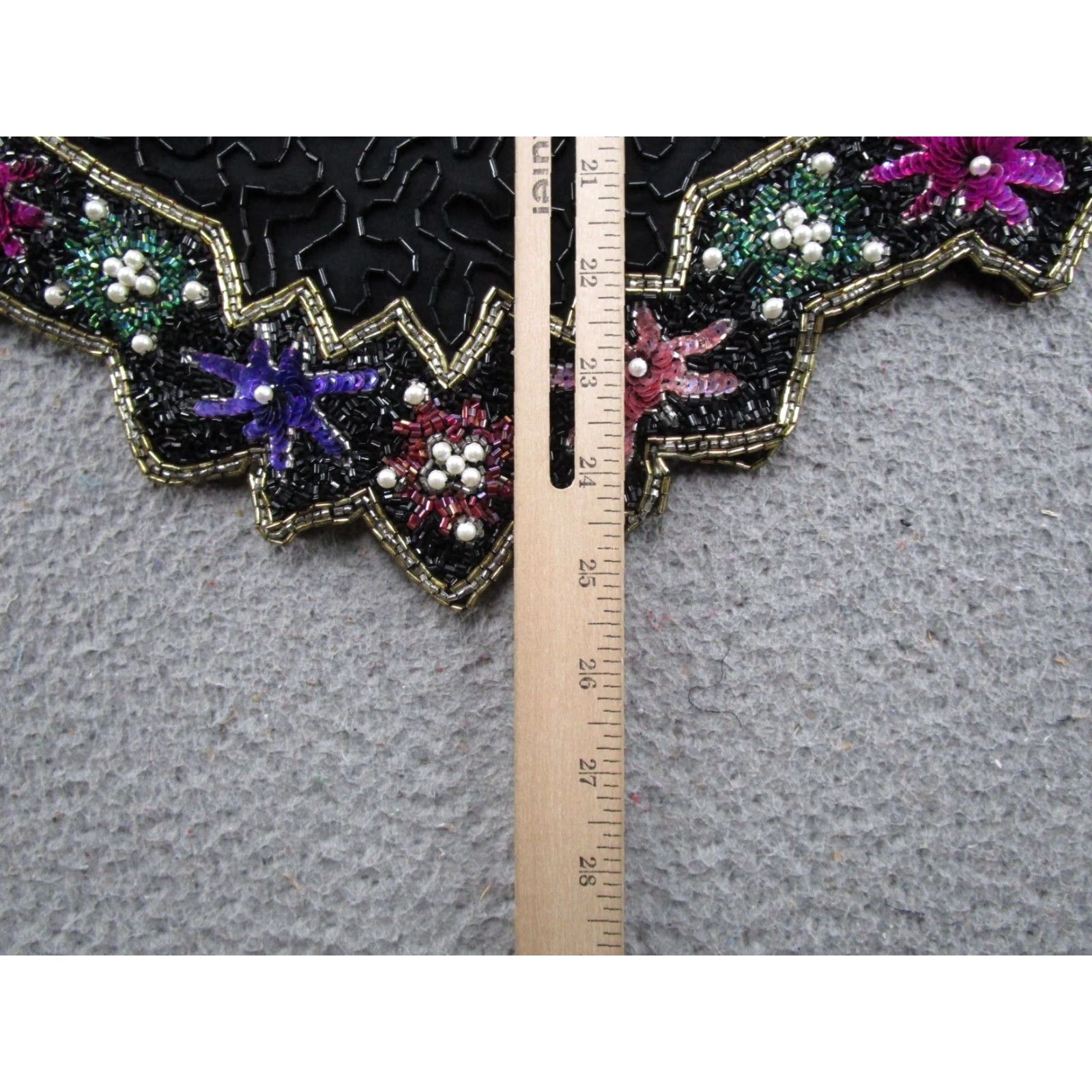 Vintage VINTAGE Laurence Kazar Sequin Beaded Silk Top Floral Womens S Whimsy Fairy NEW Size S / US 4 / IT 40 - 6 Thumbnail