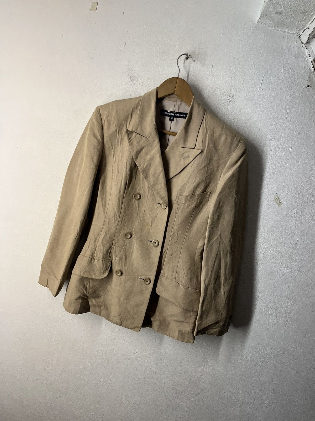 Katharine Hamnett London KATHARINE HAMNETT LONDON BLAZER COAT JACKET Size M / US 6-8 / IT 42-44 - 5 Thumbnail