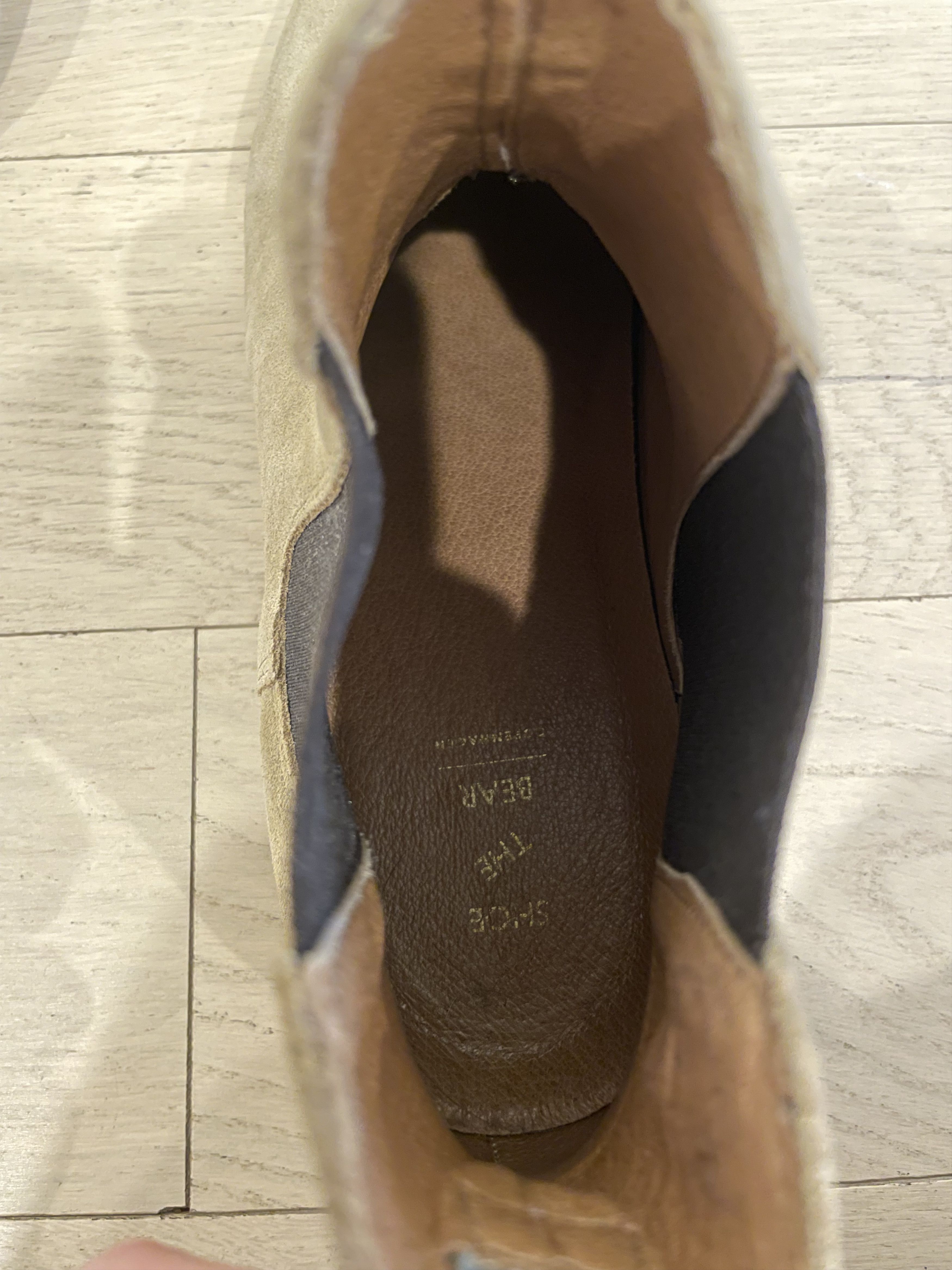 Shoe The Bear Tan Suede Chelsea Size US 10 / EU 43 - 4 Thumbnail