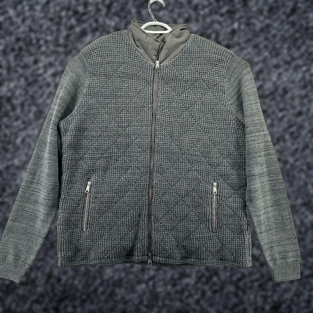 Vintage Calibrate Jacket Men's XL Full Zip Gray Lined Cotton Winter Outdoor Size US XL / EU 56 / 4 - 1 Thumbnail
