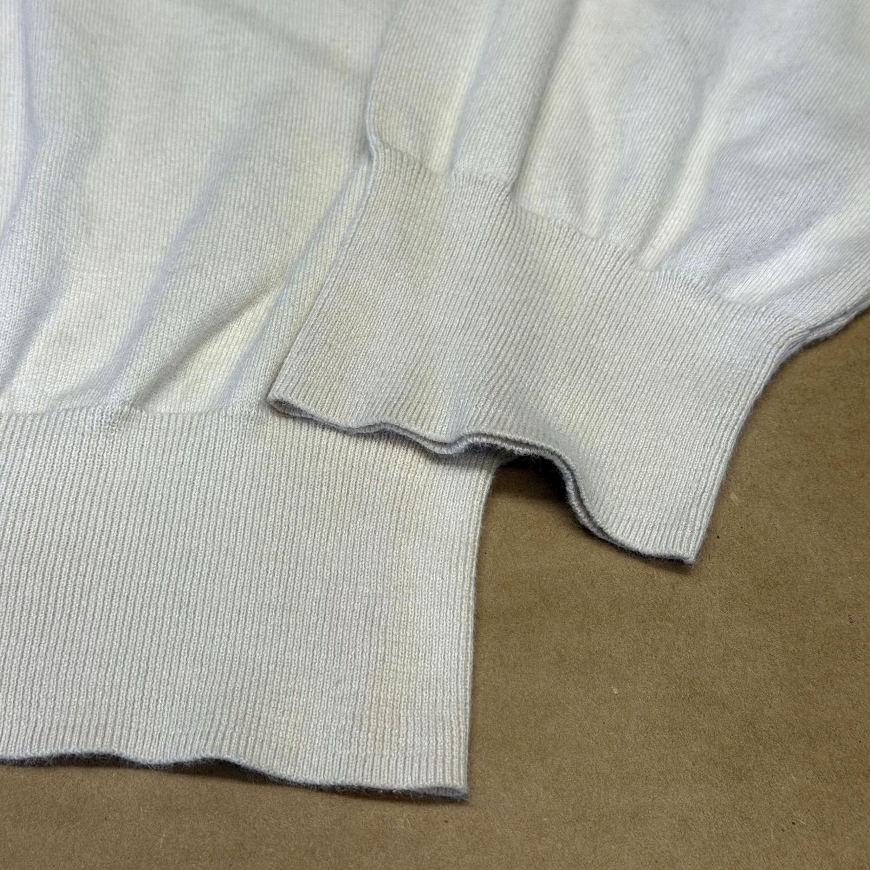 Polo Ralph Lauren Polo by Ralph Lauren Sweater Mens L Beige Crewneck Pima Cotton Pullover Knit Size US L / EU 52-54 / 3 - 3 Thumbnail