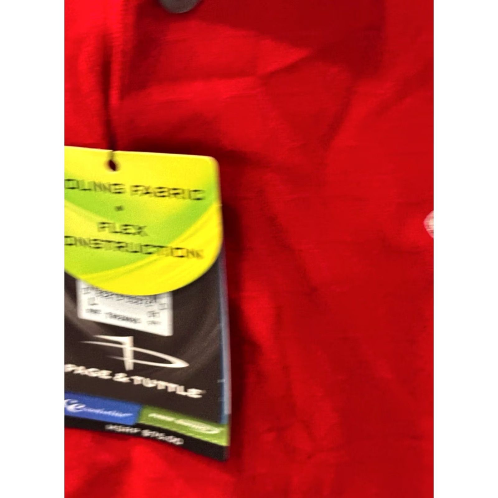 Vintage Nike Page & Tuttle High Roller Golf SHIRT - POLO SHORT SLEEVE, Large L, Black/Sharp, Men’s Polo Shirt Size US L / EU 52-54 / 3 - 7 Thumbnail