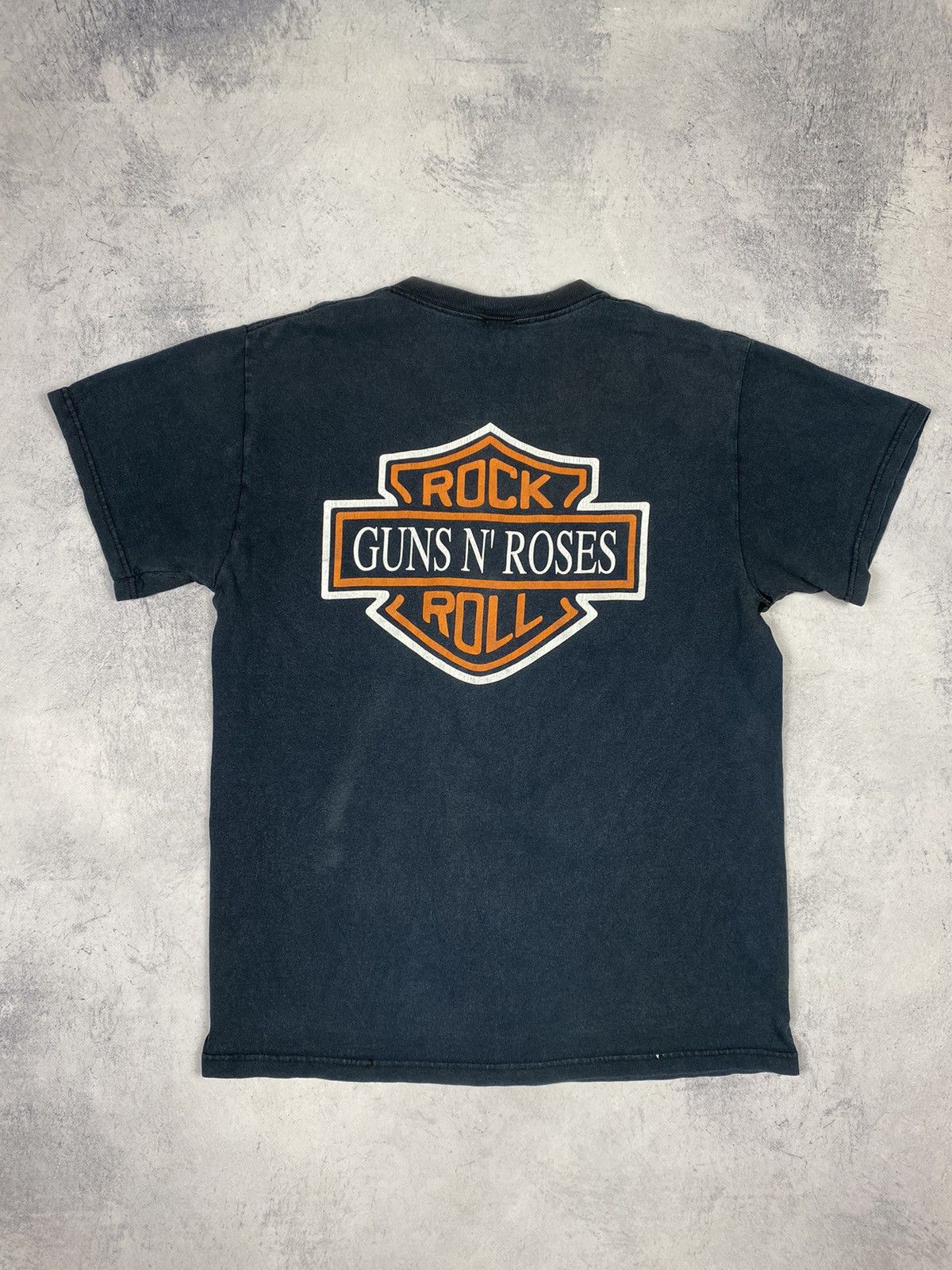 Guns N' Roses Vintage Guns N Roses Rock N Roll Whiskey Harley Full Print Size US M / EU 48-50 / 2 - 19 Thumbnail