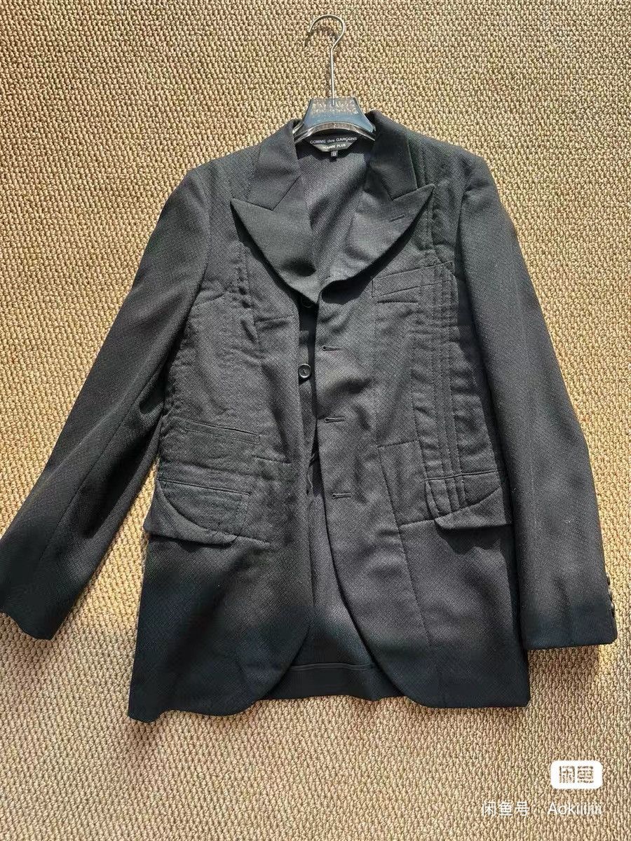 Comme des Garcons Homme Plus comme des garcons homme plus 18 SsDouble-sided wool coat Size US XS / EU 42 / 0 - 2 Thumbnail