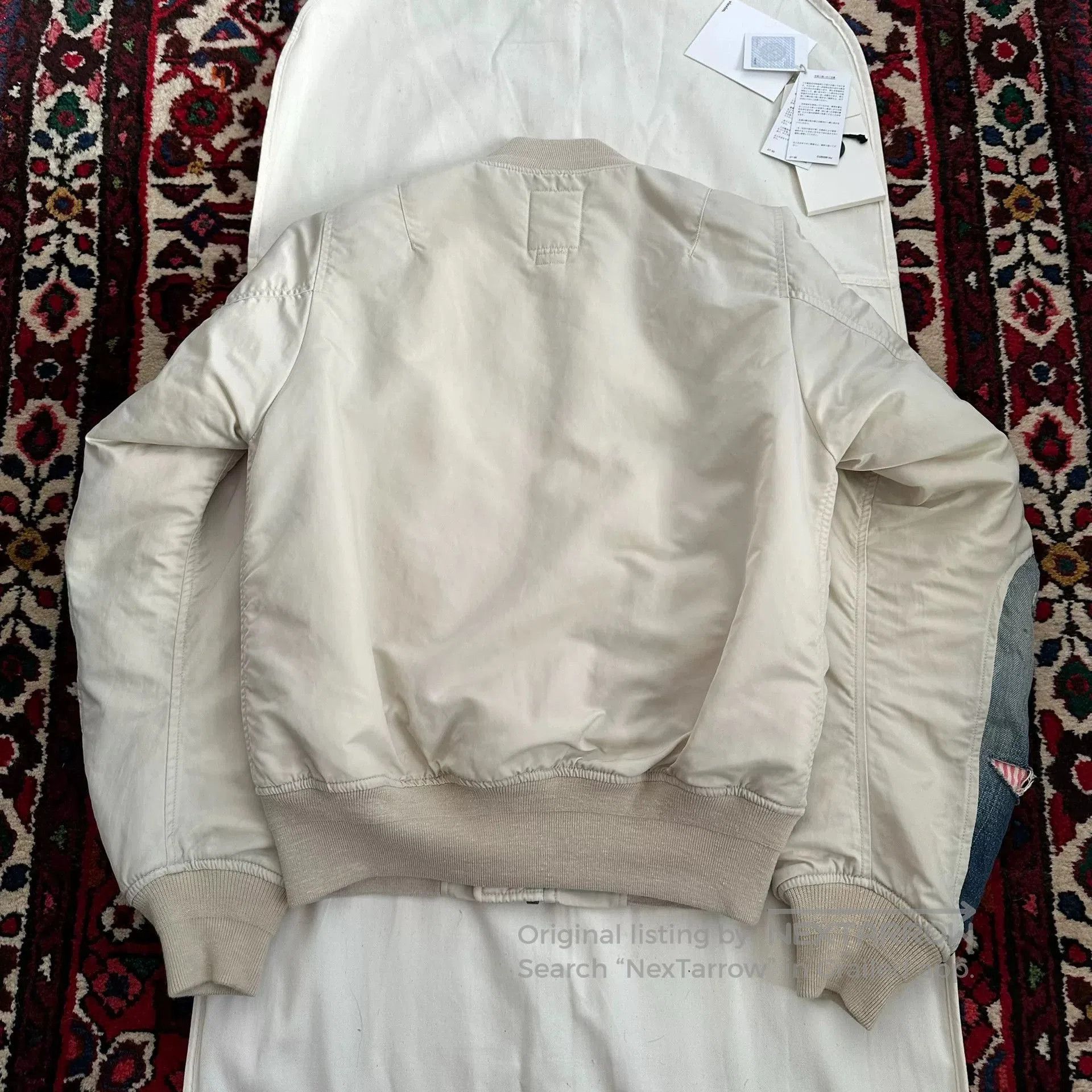 Visvim visvim thorson ma1 jacket in beige. Size US S / EU 44-46 / 1 - 3 Thumbnail