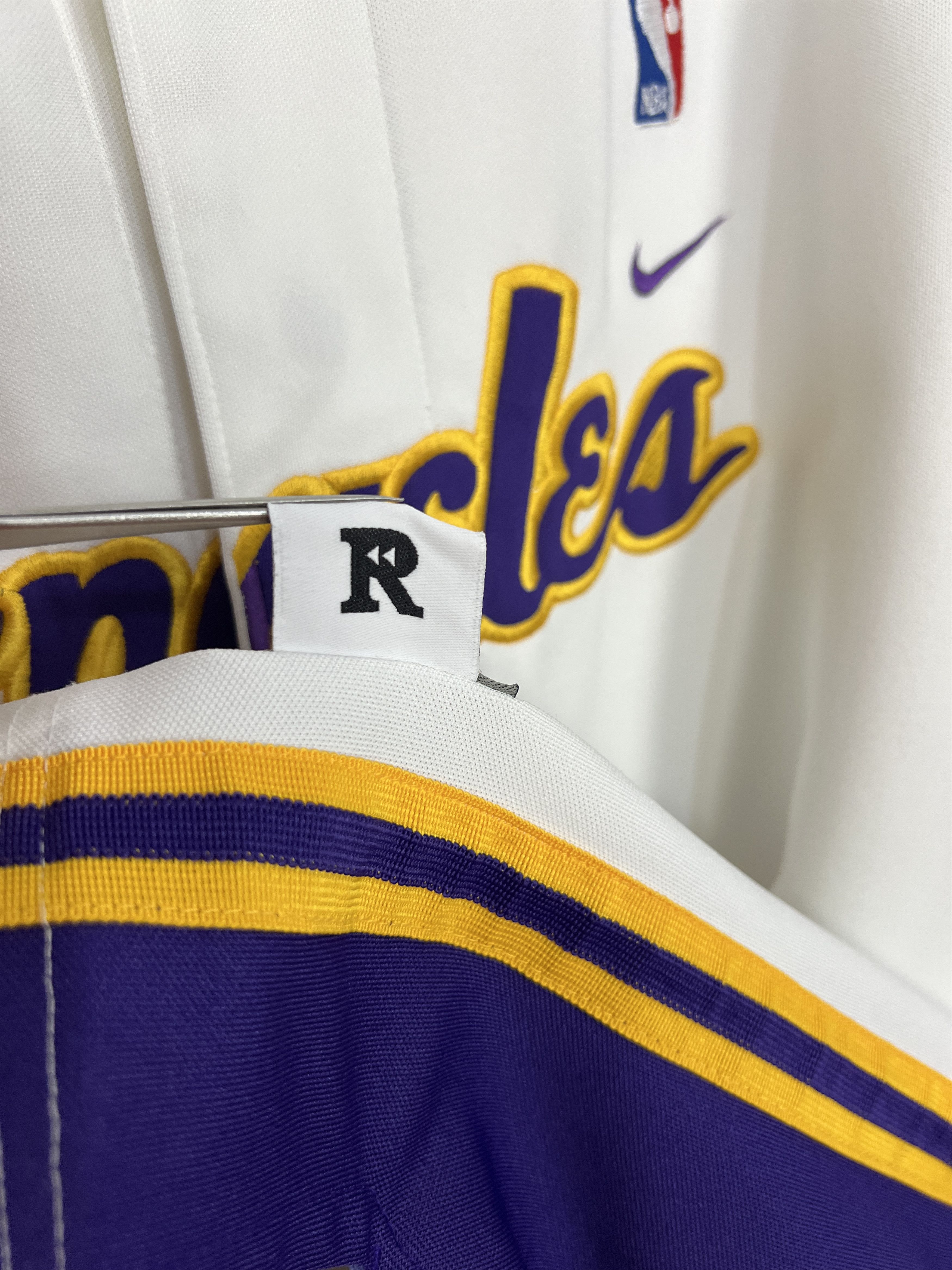 Los Angeles Lakers NBA Shooting Warm UP Jersey Jacket Sz 3XL