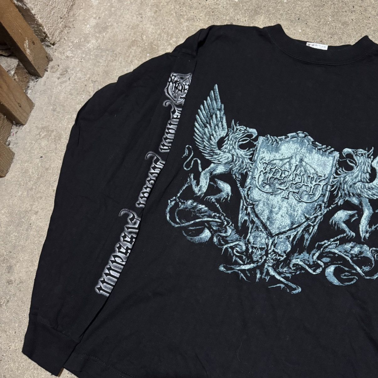 Band Tees × Vintage Vintage 90’s Marduk Metal Assault longsleeve Size US XL / EU 56 / 4 - 3 Thumbnail