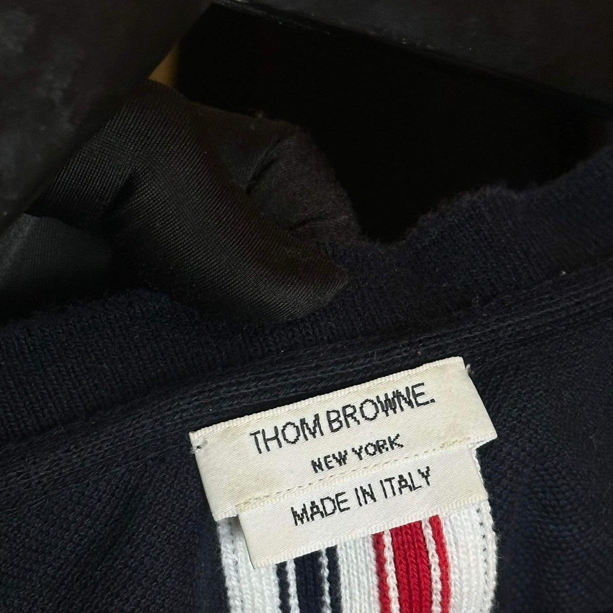 Thom Browne THOM BROWNE BACK STRIPED T SHIRT Size US L / EU 52-54 / 3 - 3 Thumbnail