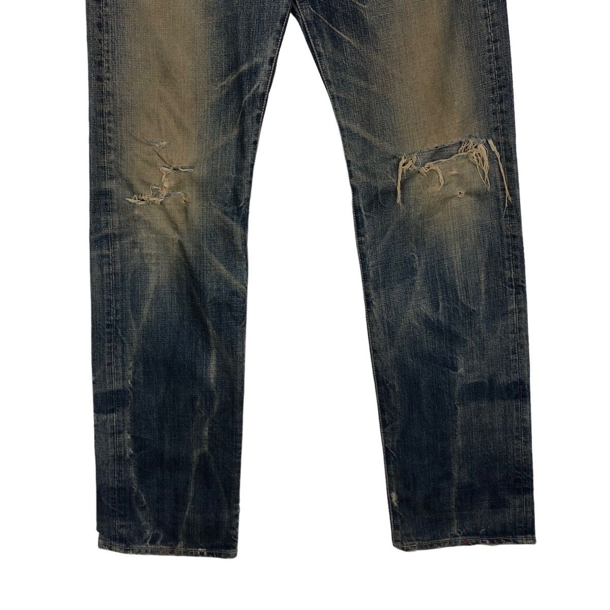 Japanese Brand 🔥VINTAGE SELVEDGES DENIM JEANS DOMINGO LTD CO JAPAN MADE Size US 34 / EU 50 - 4 Thumbnail