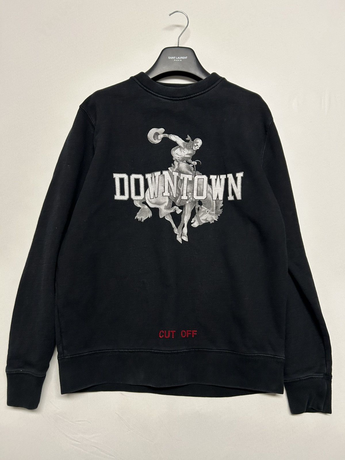 Off-White FW2016 Downtown "Cut Off" Crewneck Size US M / EU 48-50 / 2 - 4 Thumbnail