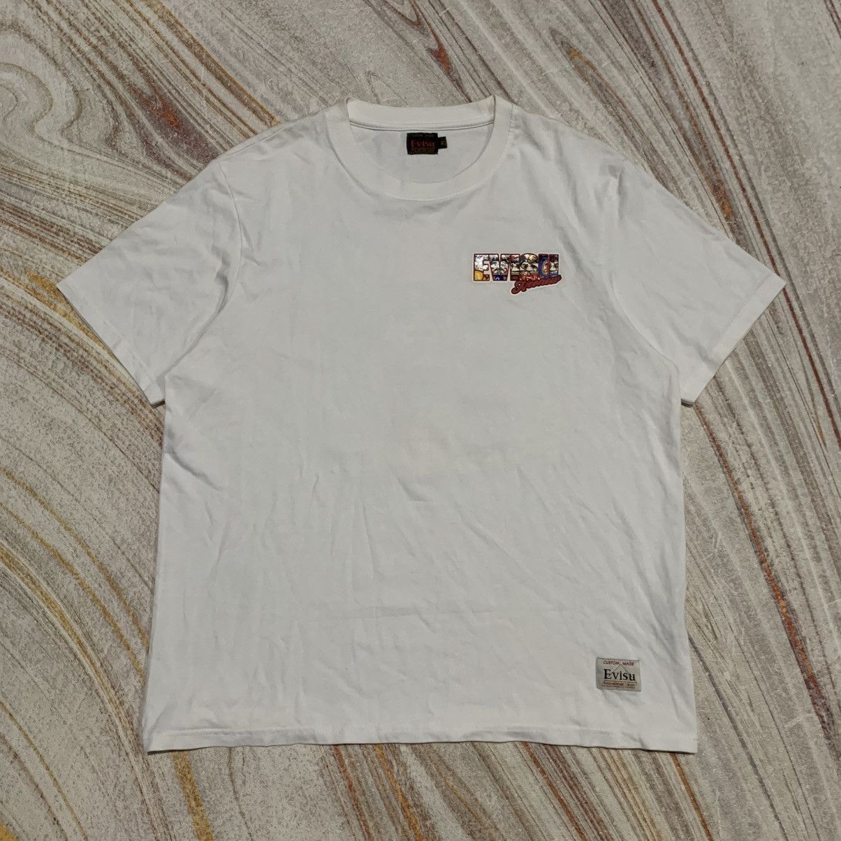 Evisu Tshirt Evisu Daruma Moto Club Size US XL / EU 56 / 4 - 2 Thumbnail