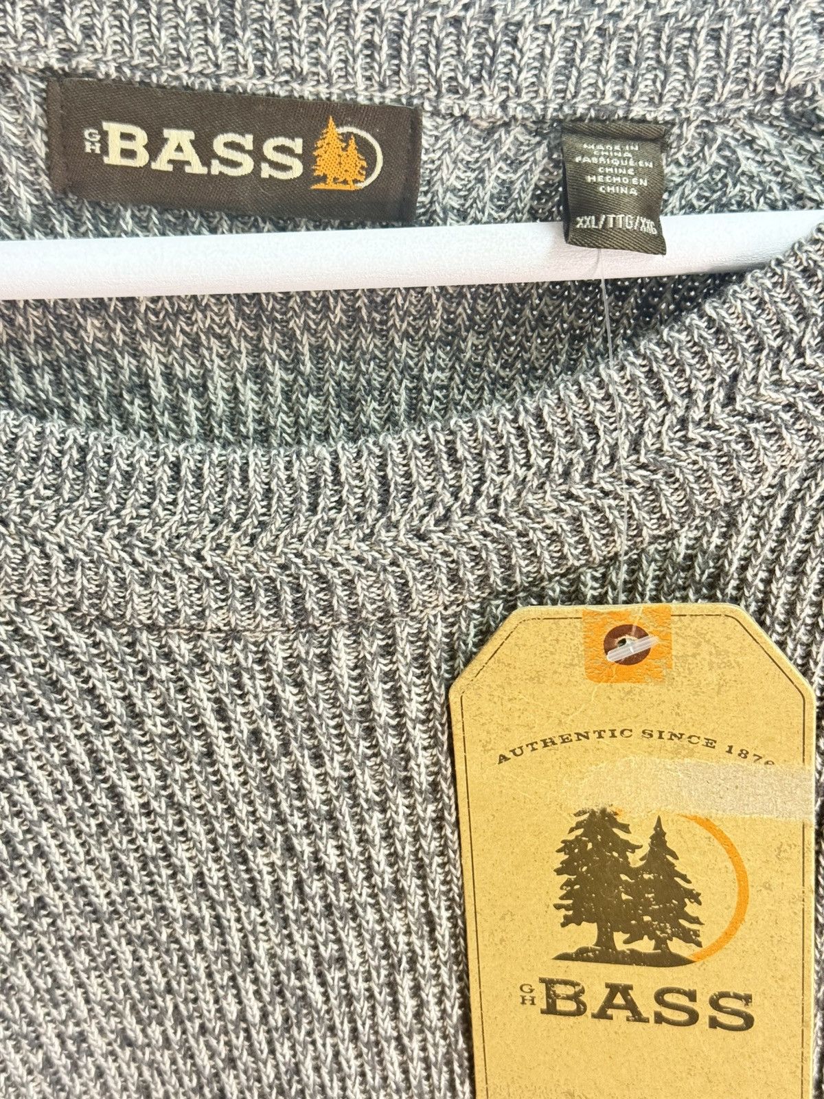 G.H. Bass & Co. G.H. Bass Cotton Knit Sweater XXL New With Tags Size US XXL / EU 58 / 5 - 3 Thumbnail