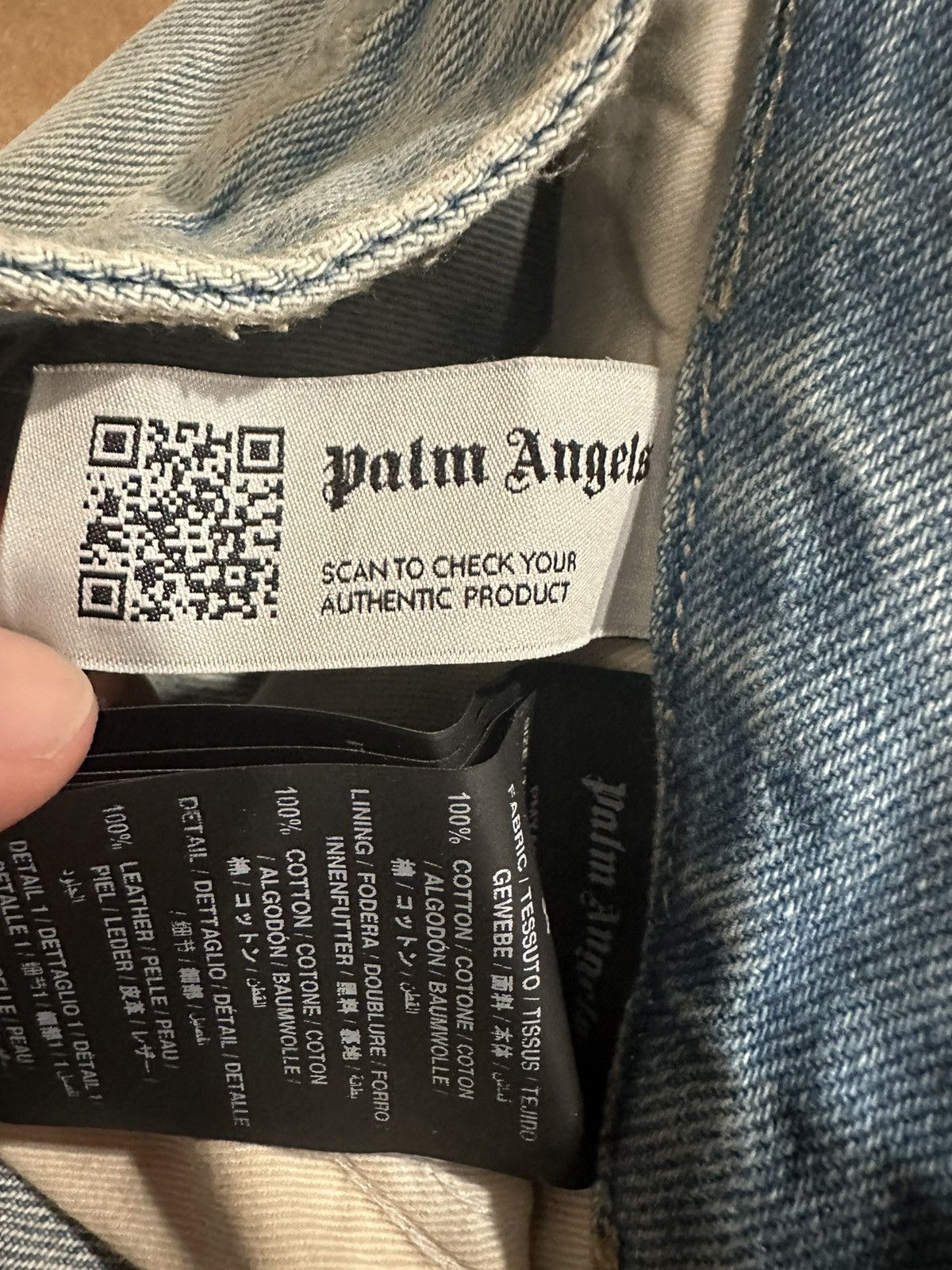 Palm Angels PALM ANGELS LOGO PATCHES JEANS Size US 34 / EU 50 - 4 Thumbnail