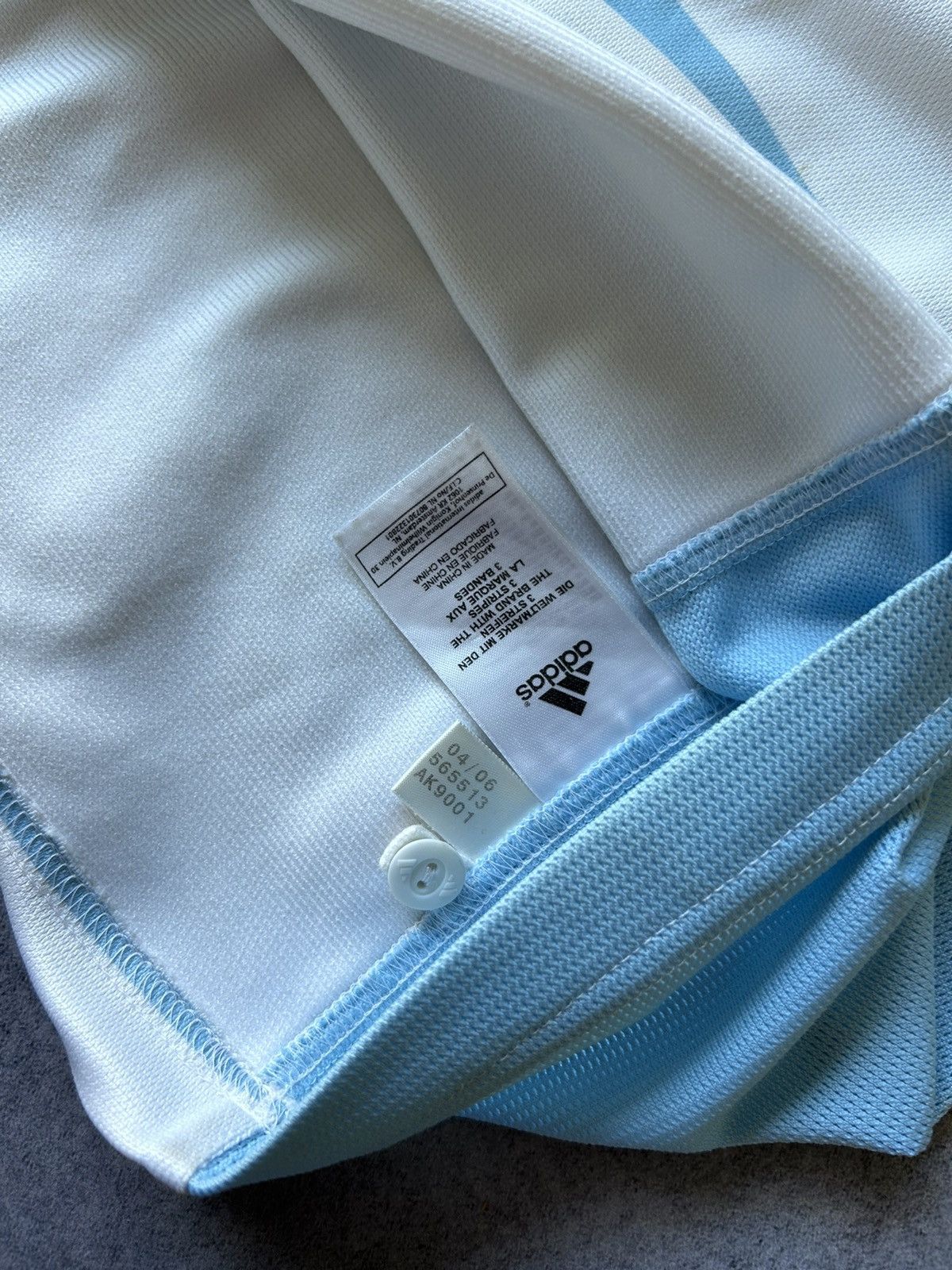 Vintage Vintage Adidas UAR visa rare big logo jersey Size US L / EU 52-54 / 3 - 4 Thumbnail
