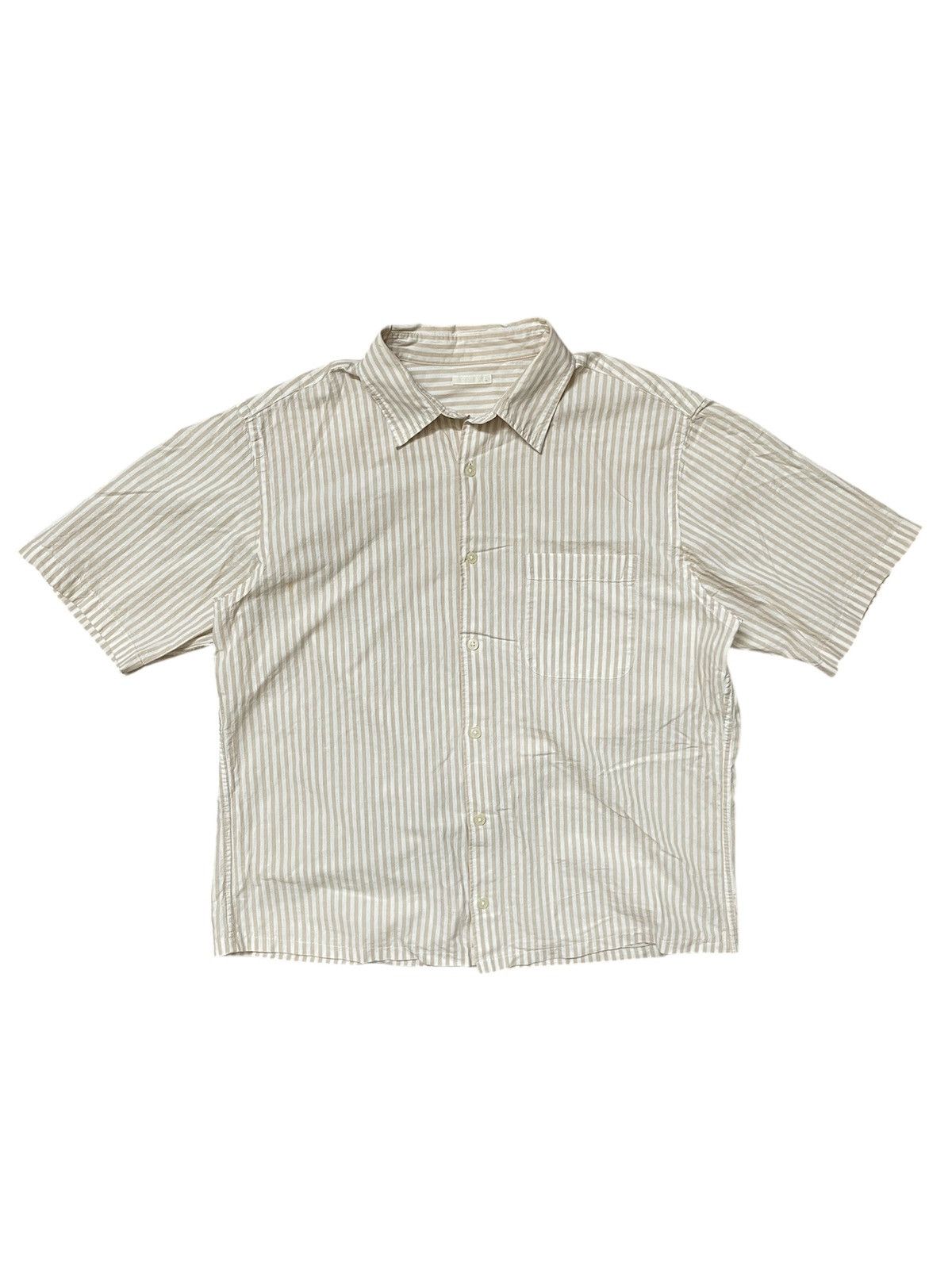GU gu striped shortsleeve shirt Size US L / EU 52-54 / 3 - 1 Thumbnail
