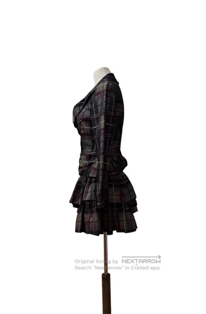 Vivienne Westwood Vivienne Westwood Metallic checkered collar suit set Size M / US 6-8 / IT 42-44 - 4 Thumbnail