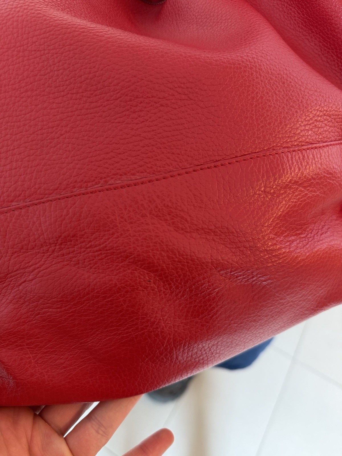 Furla Furla red leather Hobo bag Size ONE SIZE - 7 Thumbnail