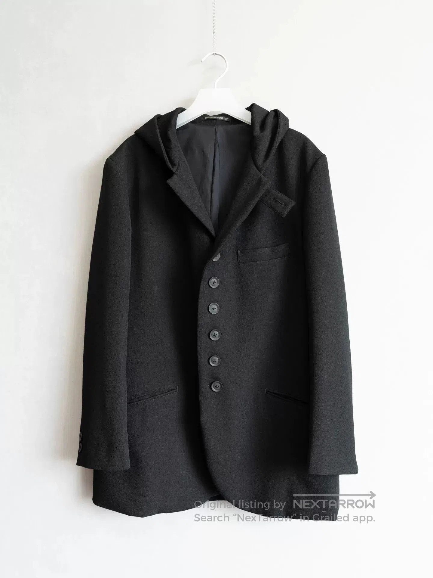Yohji Yamamoto Yohji Yamamoto Hooded Utility Jacket. Size US S / EU 44-46 / 1 - 2 Thumbnail