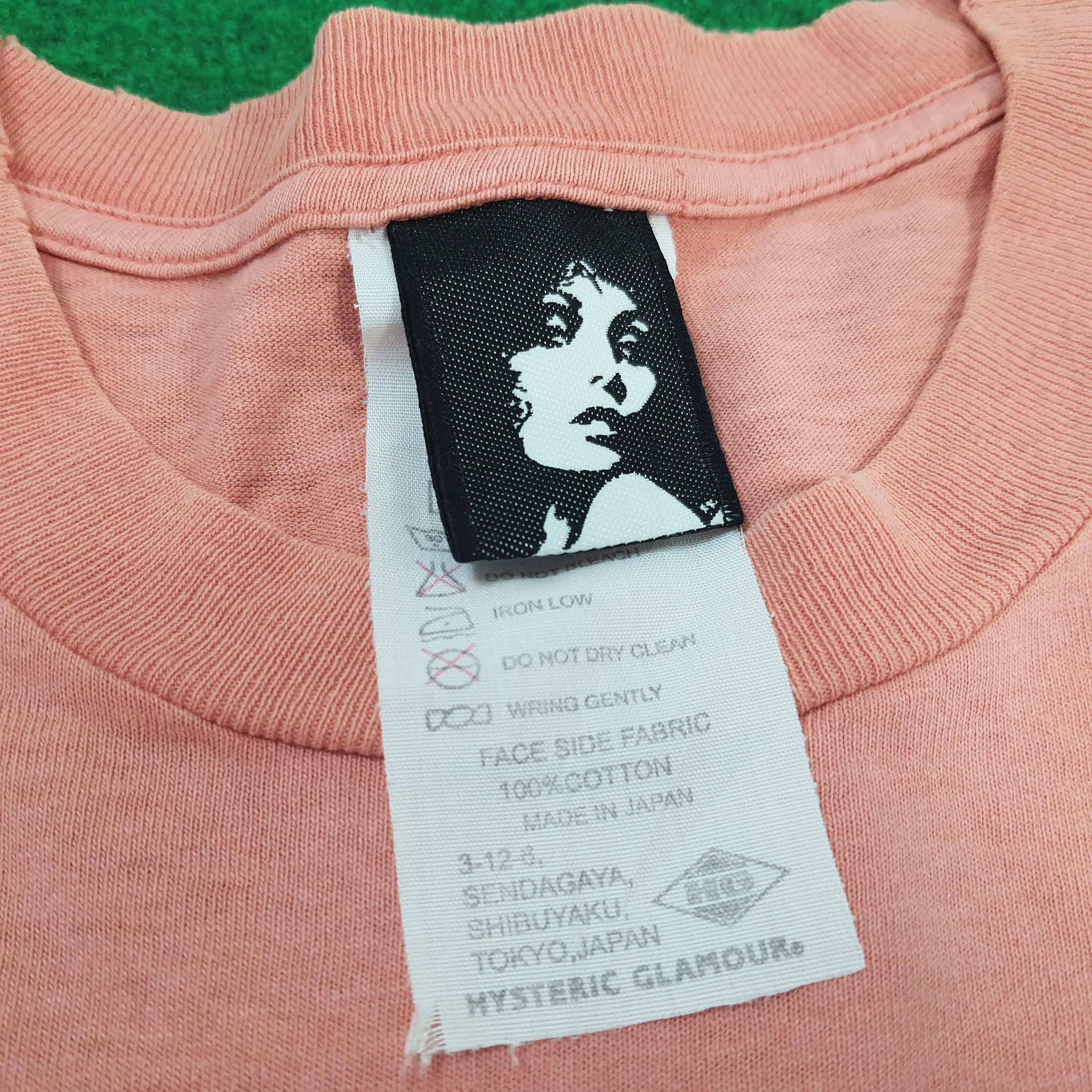 Hysteric Glamour × Japanese Brand × Vintage Vintage Hysteric Glamour State Custom Logo Japan Tshirt Size M / US 6-8 / IT 42-44 - 3 Thumbnail