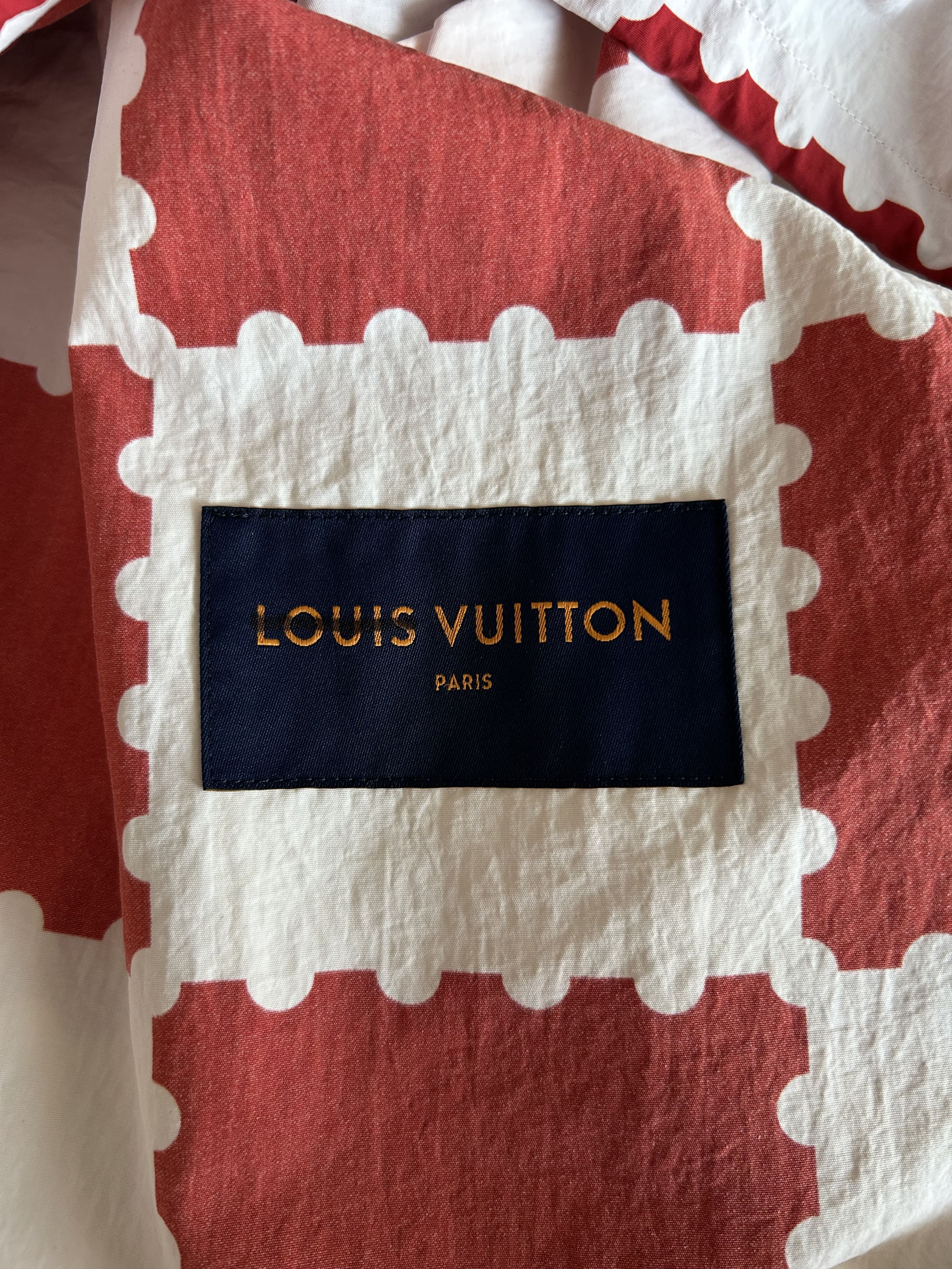Louis Vuitton Louis Vuitton Nigo Red & White Checkered Windbreaker Size US S / EU 44-46 / 1 - 3 Thumbnail