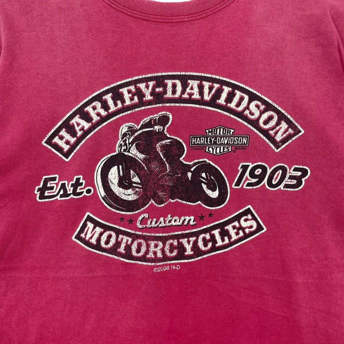 Harley Davidson × Vintage Vintage Y2K Harley Davidson Motorcycles Tee Shirt Size US M / EU 48-50 / 2 - 3 Thumbnail