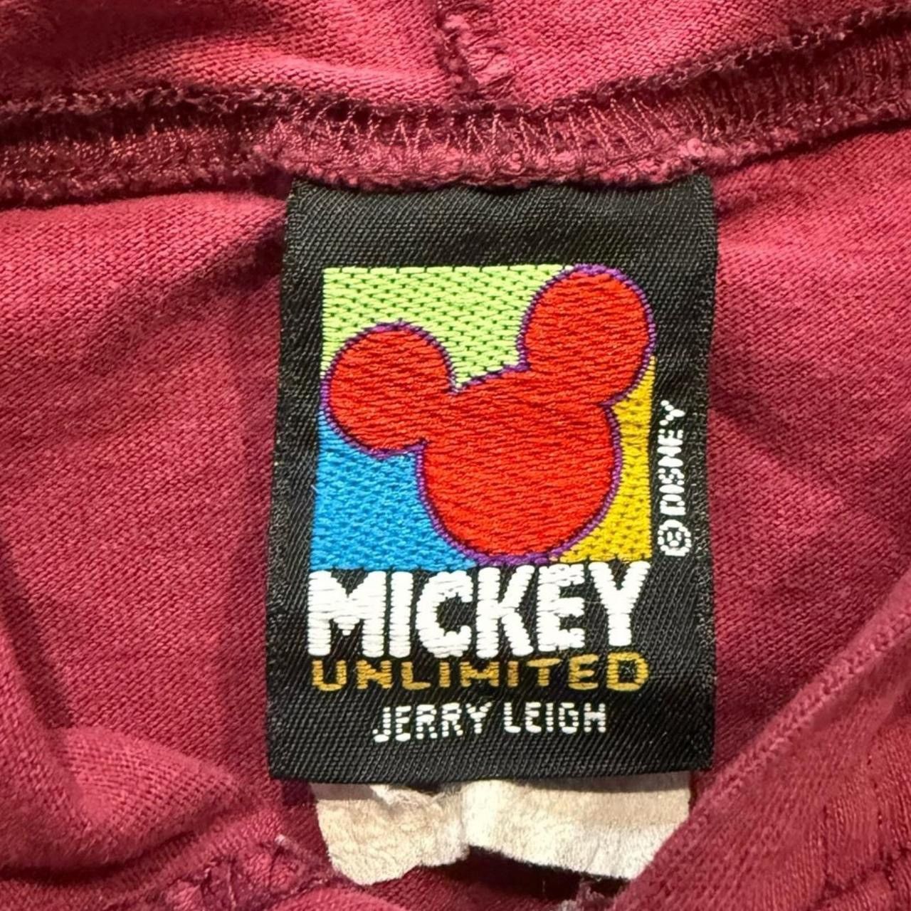 Mickey Unlimited Vintage 90s Mickey Mouse Lightweight Hoodie Size US L / EU 52-54 / 3 - 5 Thumbnail