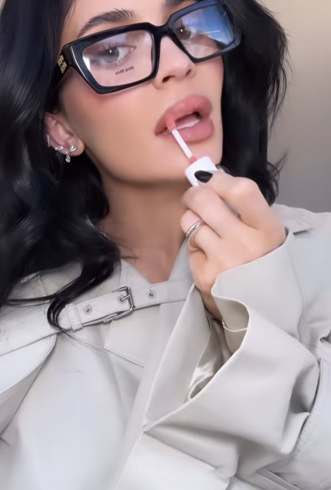 Miu Miu Miu miu glasses office glamour ysl prada chrome hearts gucci Size ONE SIZE - 1 Thumbnail