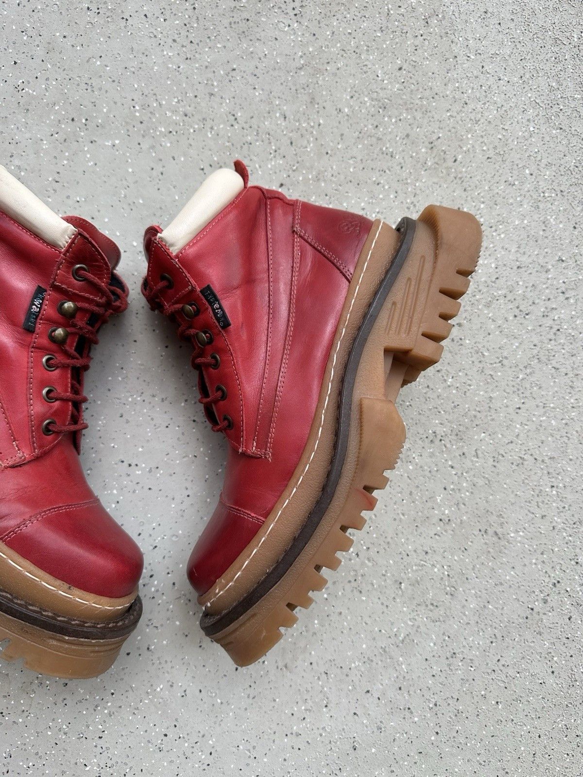 Vintage DDP Vintage Kowalski platform boots festival Chunky y2k Size US 8 / IT 38 - 15 Thumbnail