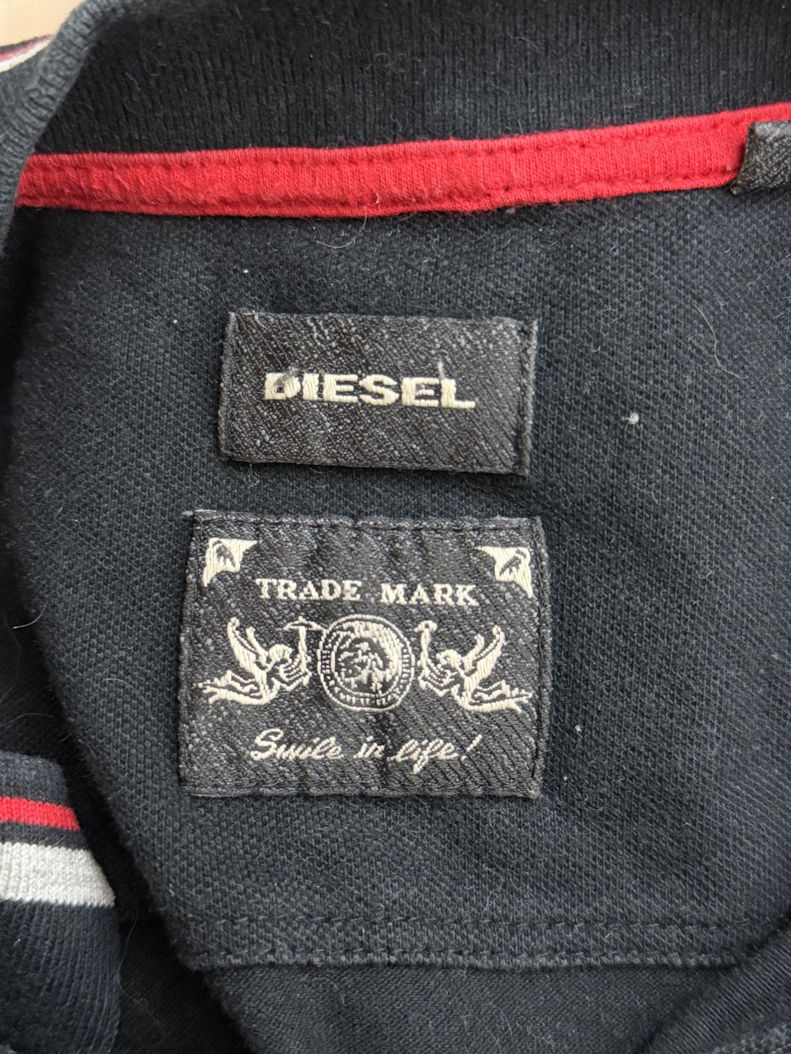 Diesel Diesel Polo Shirt Size M Minimal Designer Size US M / EU 48-50 / 2 - 17 Thumbnail