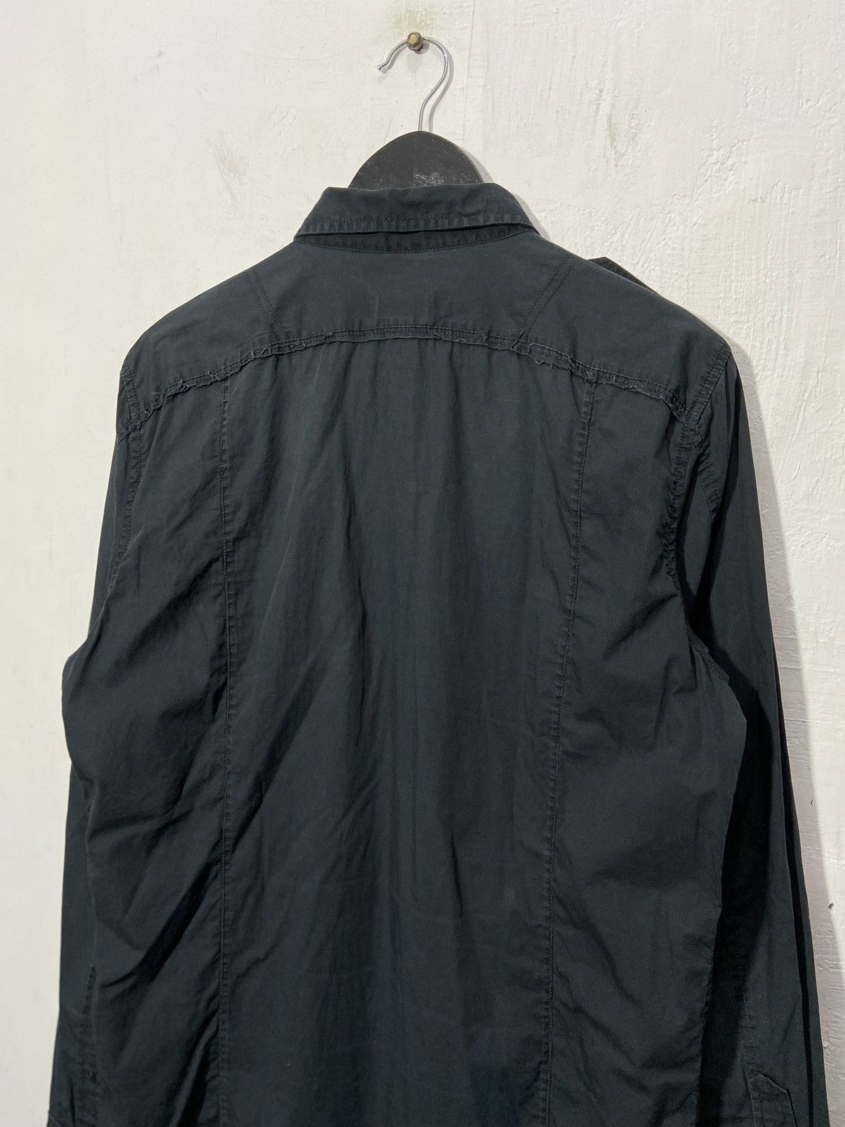 Diesel × If Six Was Nine × Vintage Diesel Button Up Shirt Long Sleeve Navy Size US L / EU 52-54 / 3 - 9 Thumbnail