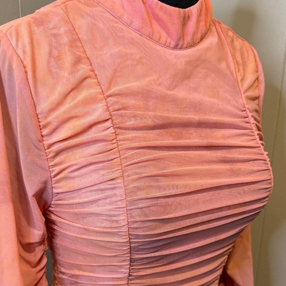 Other Rococo Sand Women’s Medium Ruched Long Sleeve Dress in Cora Size M / US 6-8 / IT 42-44 - 5 Thumbnail