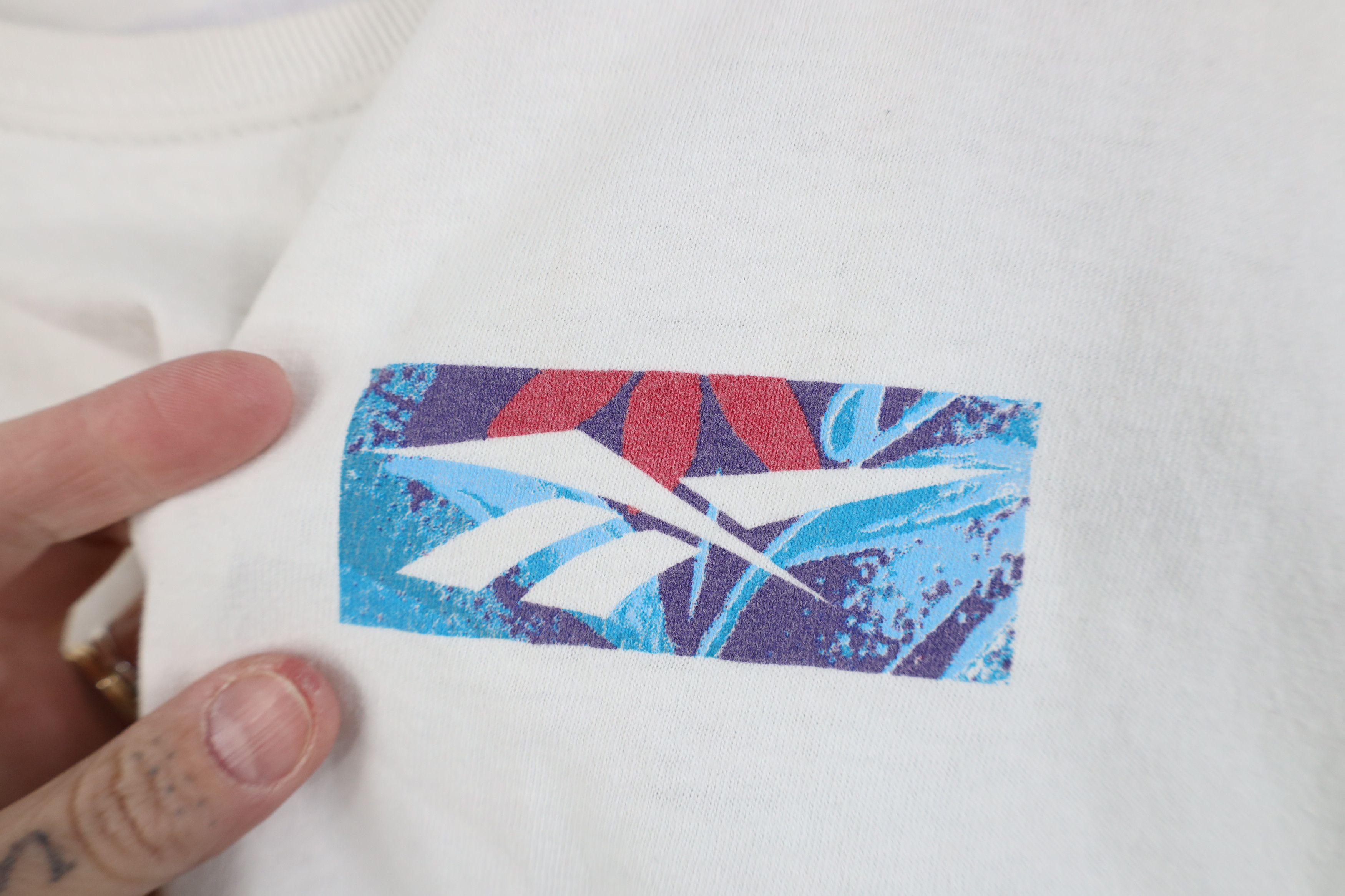 Reebok Vintage 90s Reebok Thank Goodness It's Friday T-Shirt USA Size US M / EU 48-50 / 2 - 4 Thumbnail