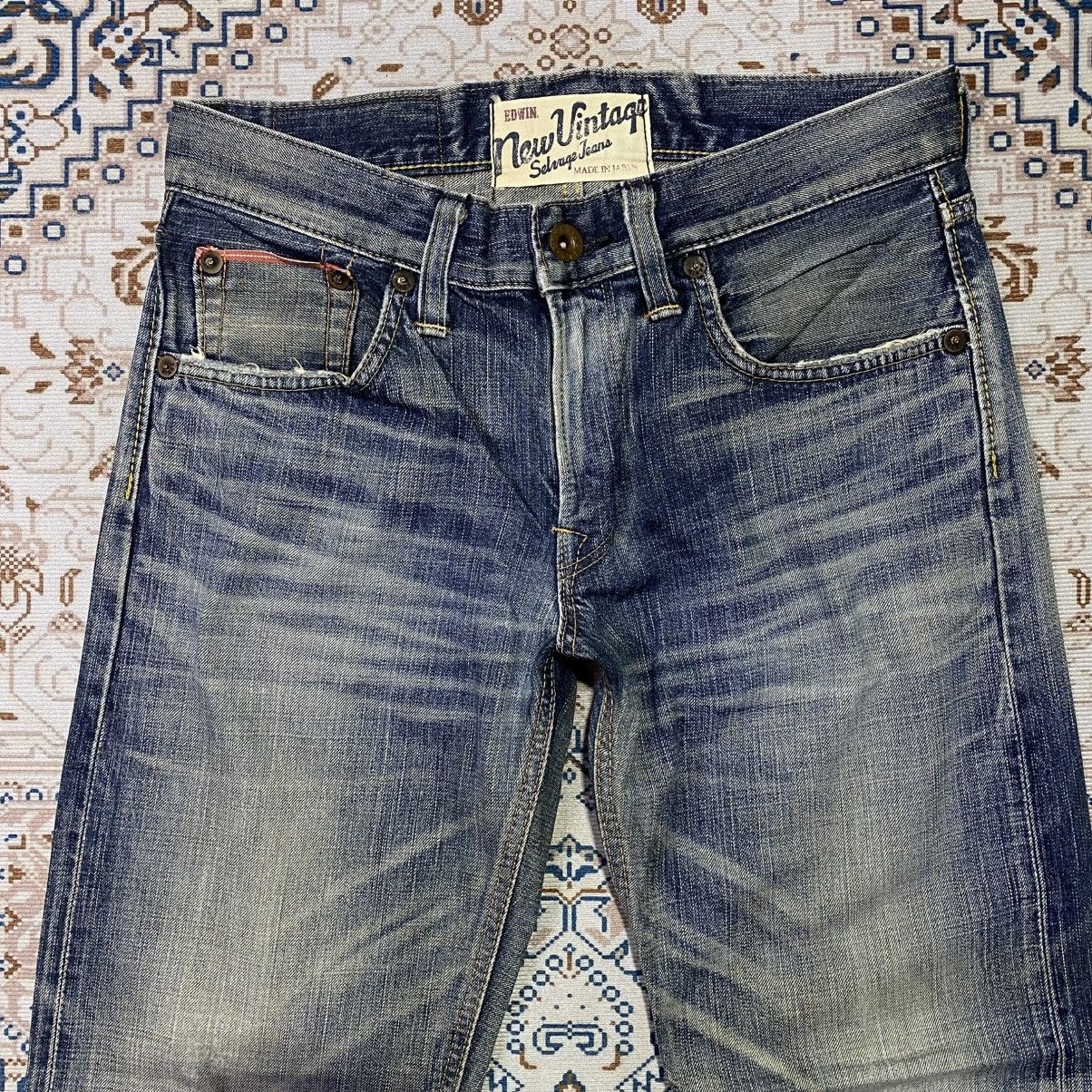 Edwin × Japanese Brand 2000s Y2K Edwin Vintage Selvedge Jeans Size US 30 / EU 46 - 4 Thumbnail