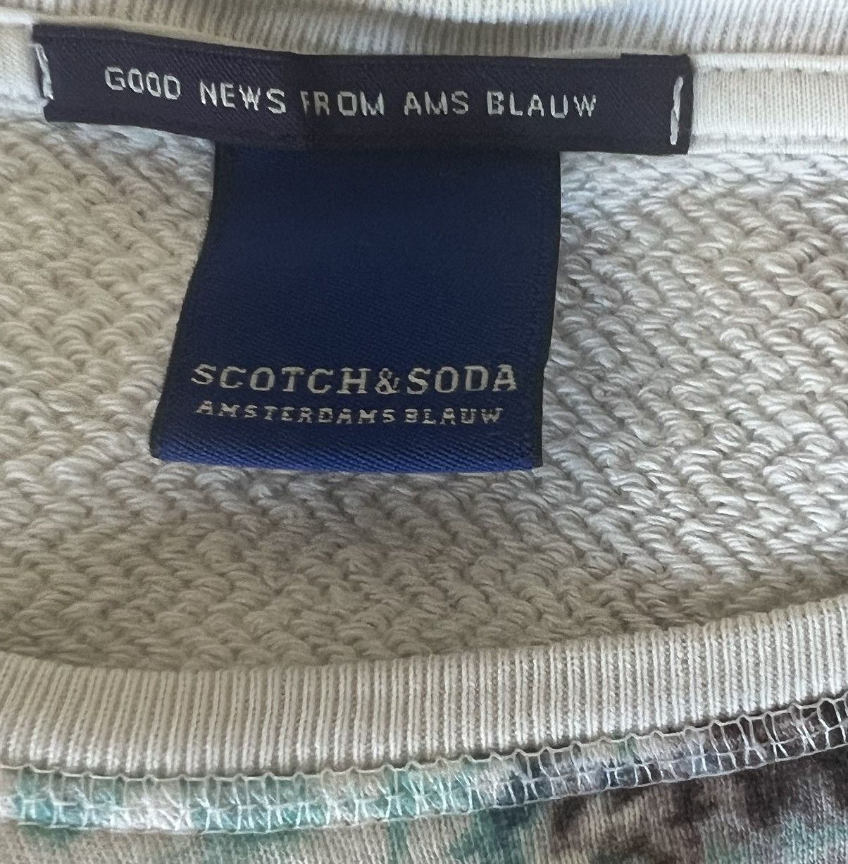 Scotch & Soda Broke like a Joke Abstract Pattern Sweater Size US M / EU 48-50 / 2 - 9 Thumbnail