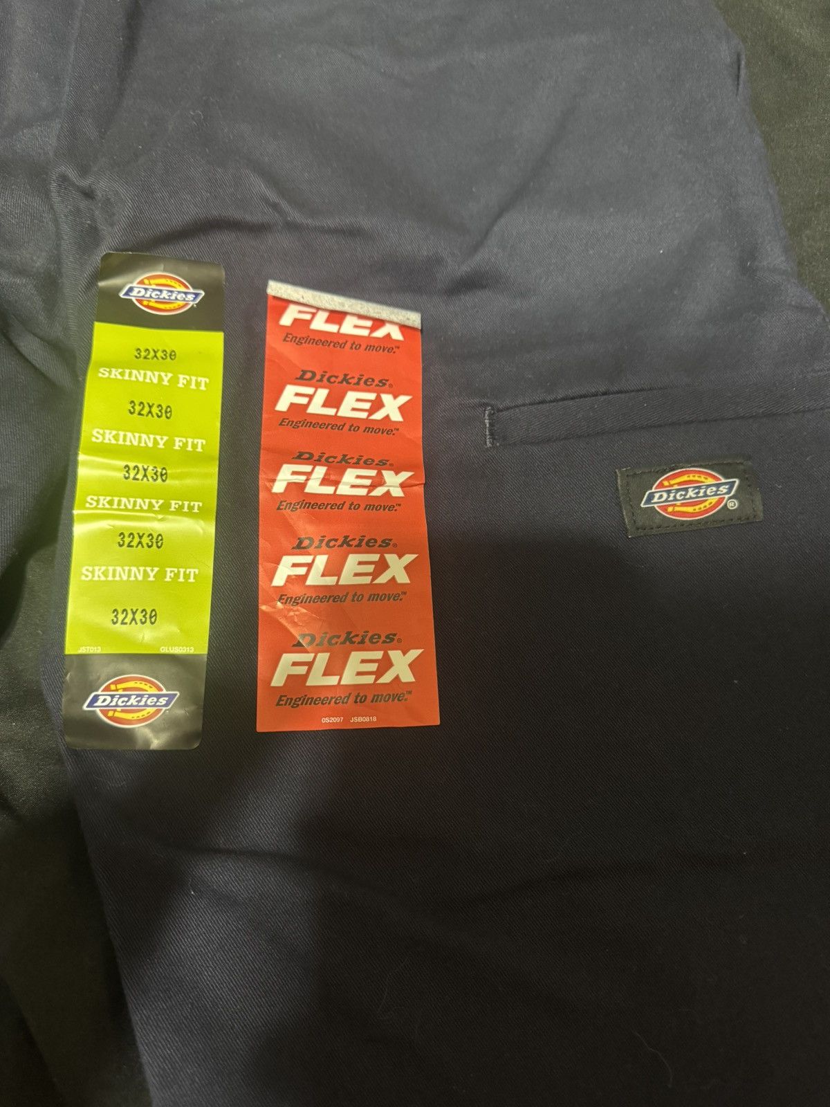 Awful Lot of Cough Syrup BNWT Awful Lot Of Cough Syrup Dickies Pants Navy Blue 32x30 Size US 32 / EU 48 - 12 Thumbnail