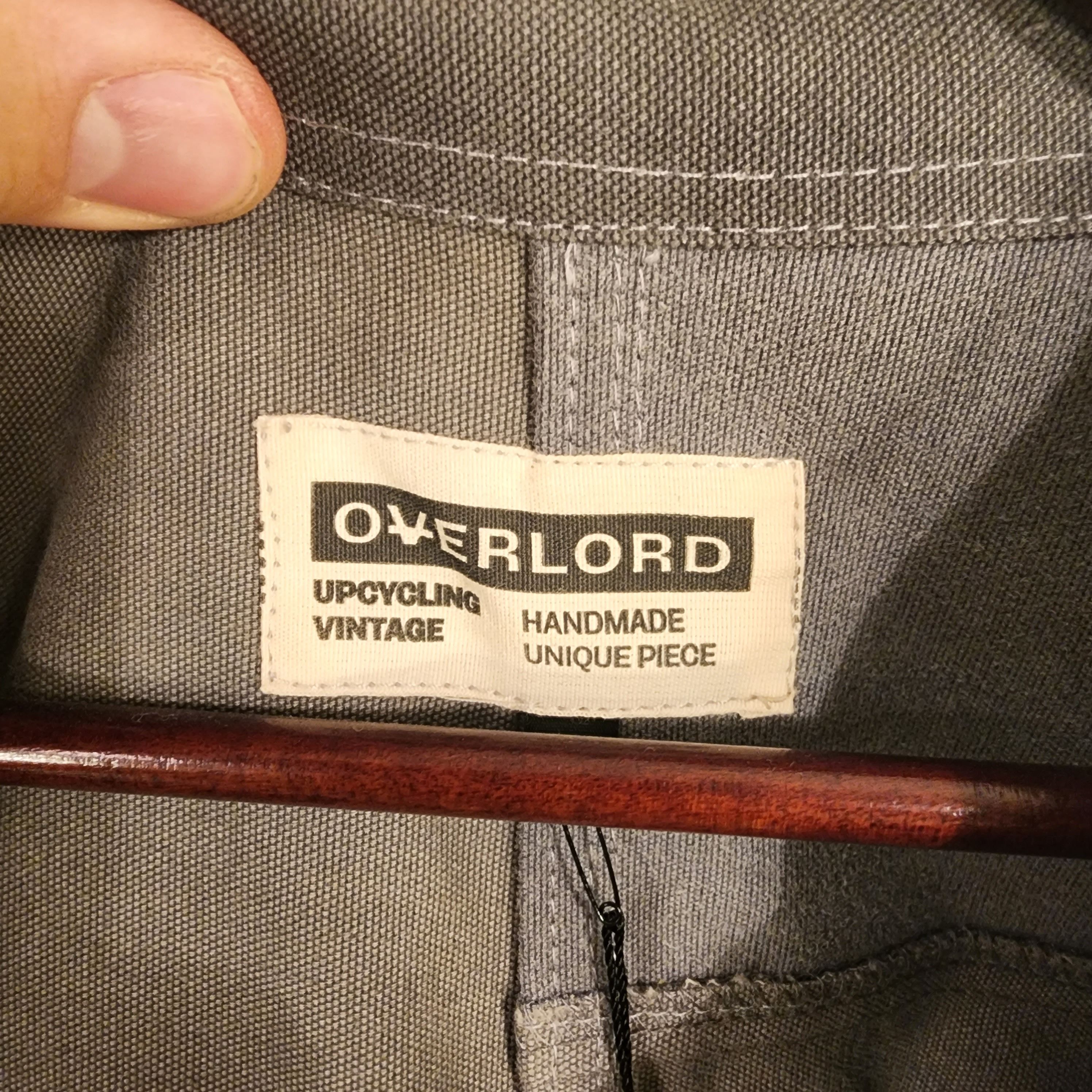 Japanese Brand × Vintage OverLord Patch Work Denim Upcycled Jacket Size US M / EU 48-50 / 2 - 5 Thumbnail