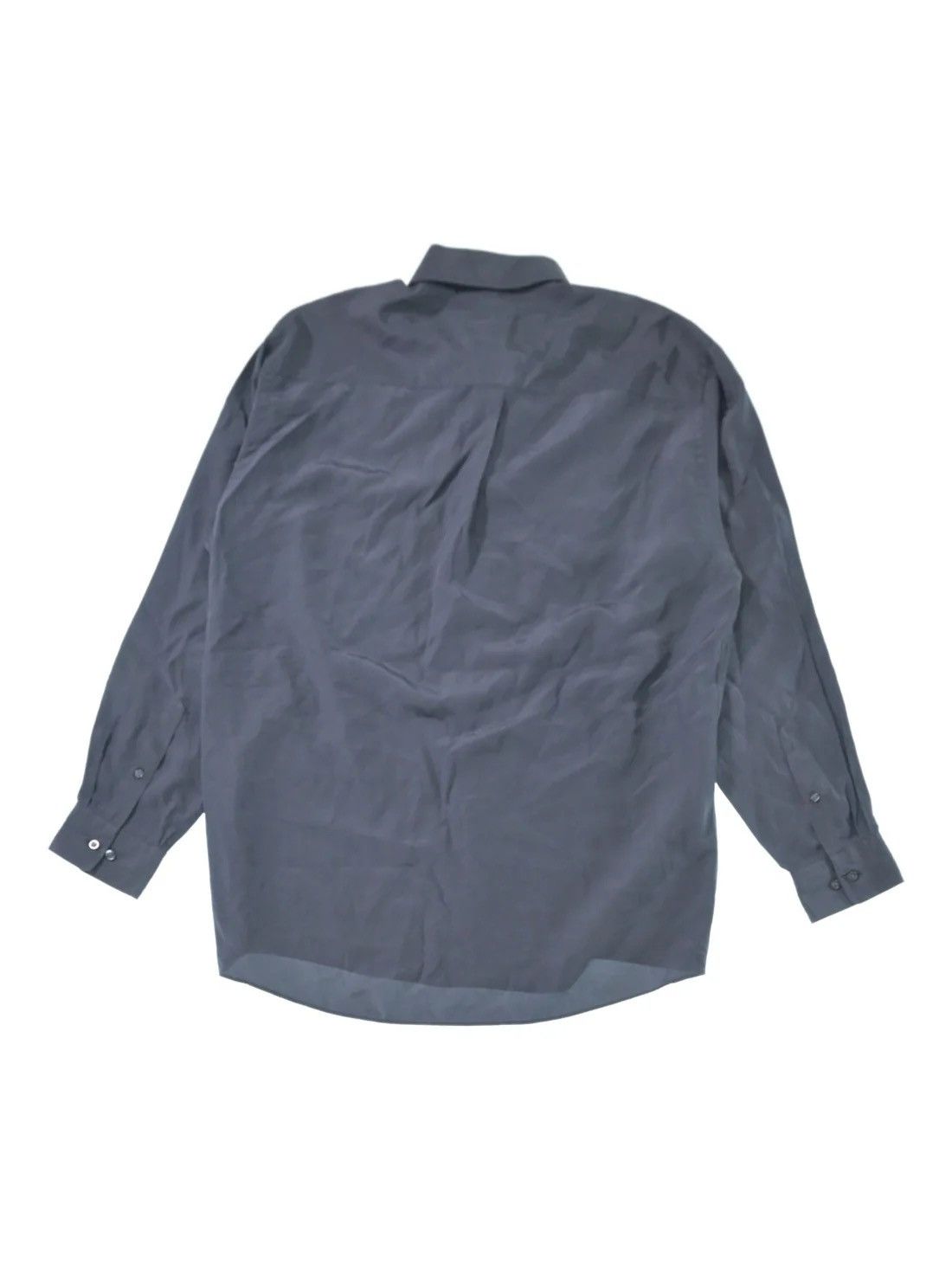 DKNY DKNY grey satin shirt in size L Size US L / EU 52-54 / 3 - 2 Thumbnail