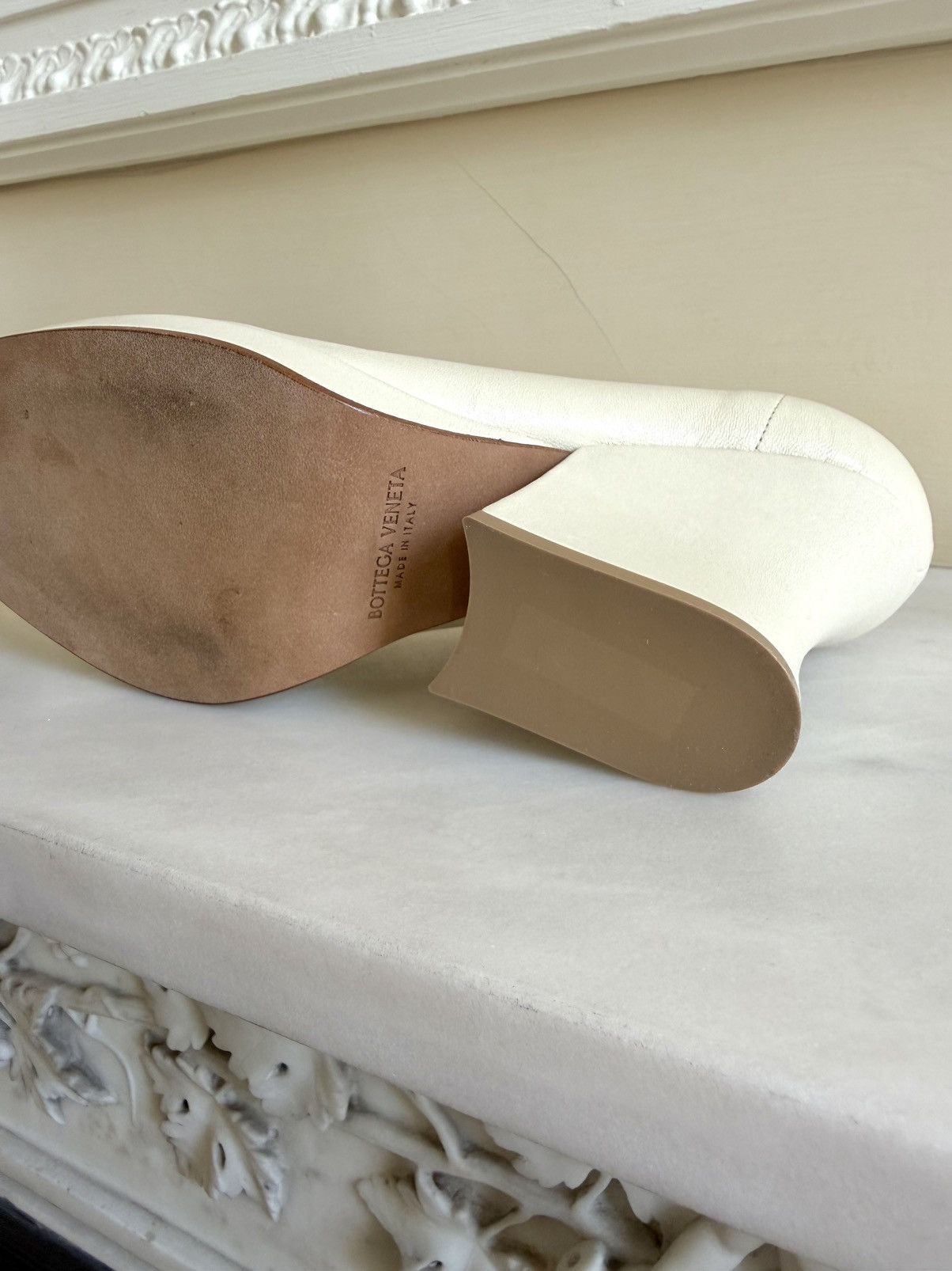 Bottega Veneta Bottega Veneta Lambskin Leather Pumps Size US 7 / IT 37 - 4 Thumbnail