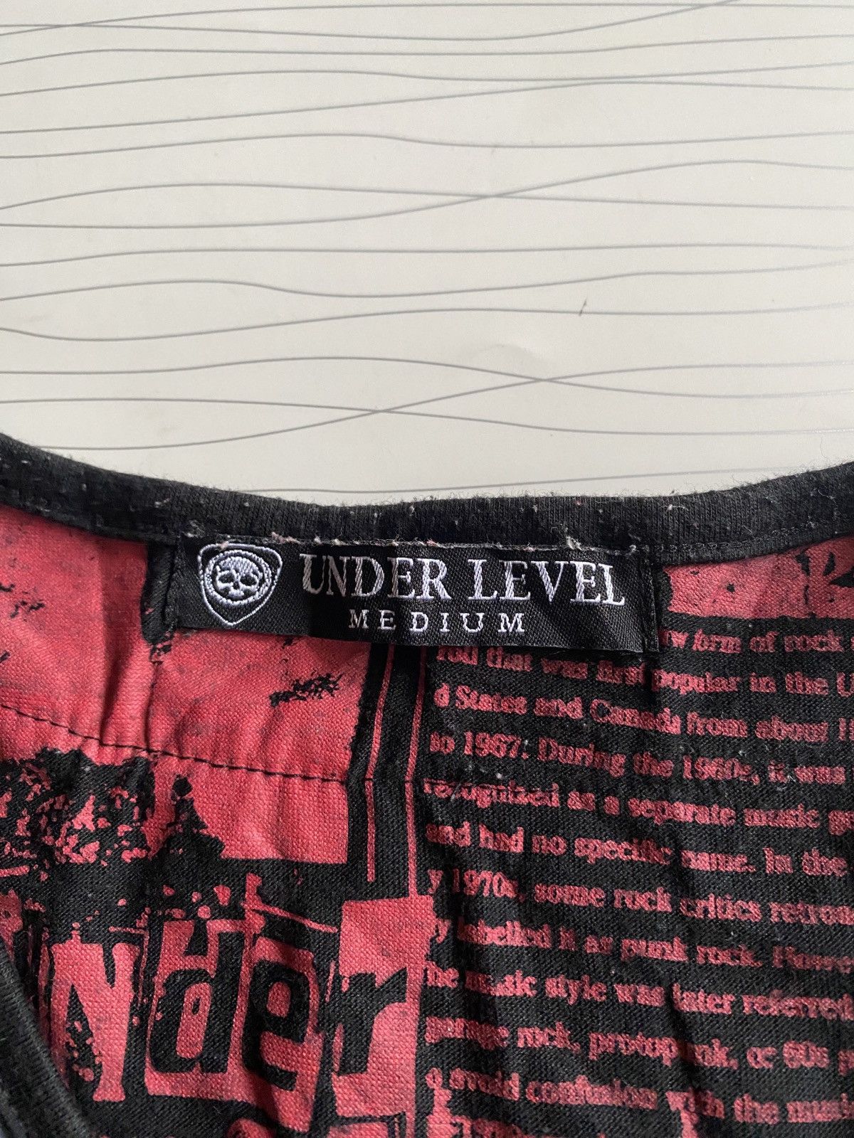 Hysteric Glamour Japanese Under Level Seditionaries Poem Double Layer Tee Size US M / EU 48-50 / 2 - 11 Thumbnail