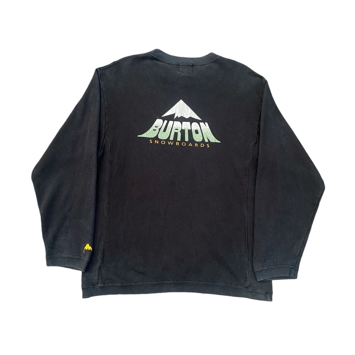 Burton 1990s Burton Snowboard sweatshirt Size US L / EU 52-54 / 3 - 1 Thumbnail