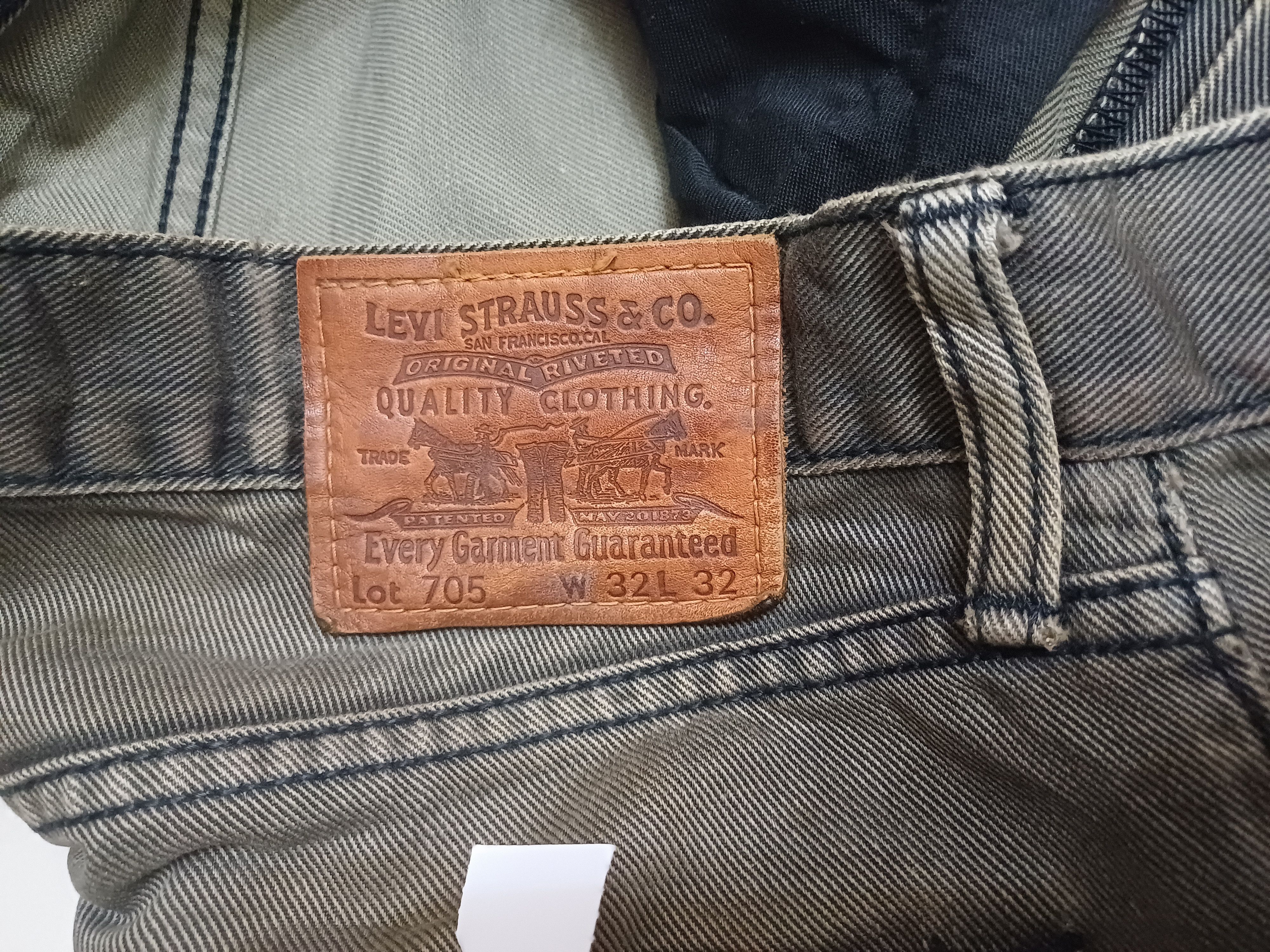 Levi's Vintage Clothing × Seditionaries Nice savage Levis jeans...leather patch Size US 32 / EU 48 - 7 Thumbnail