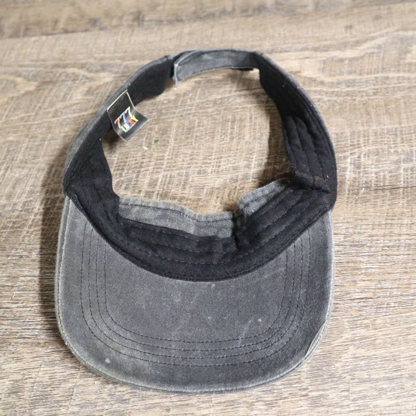 Vintage SOUTH ATHLETICS Gray Golf Visor Adjustable Cap Casual Beach Mens Size ONE SIZE - 5 Thumbnail